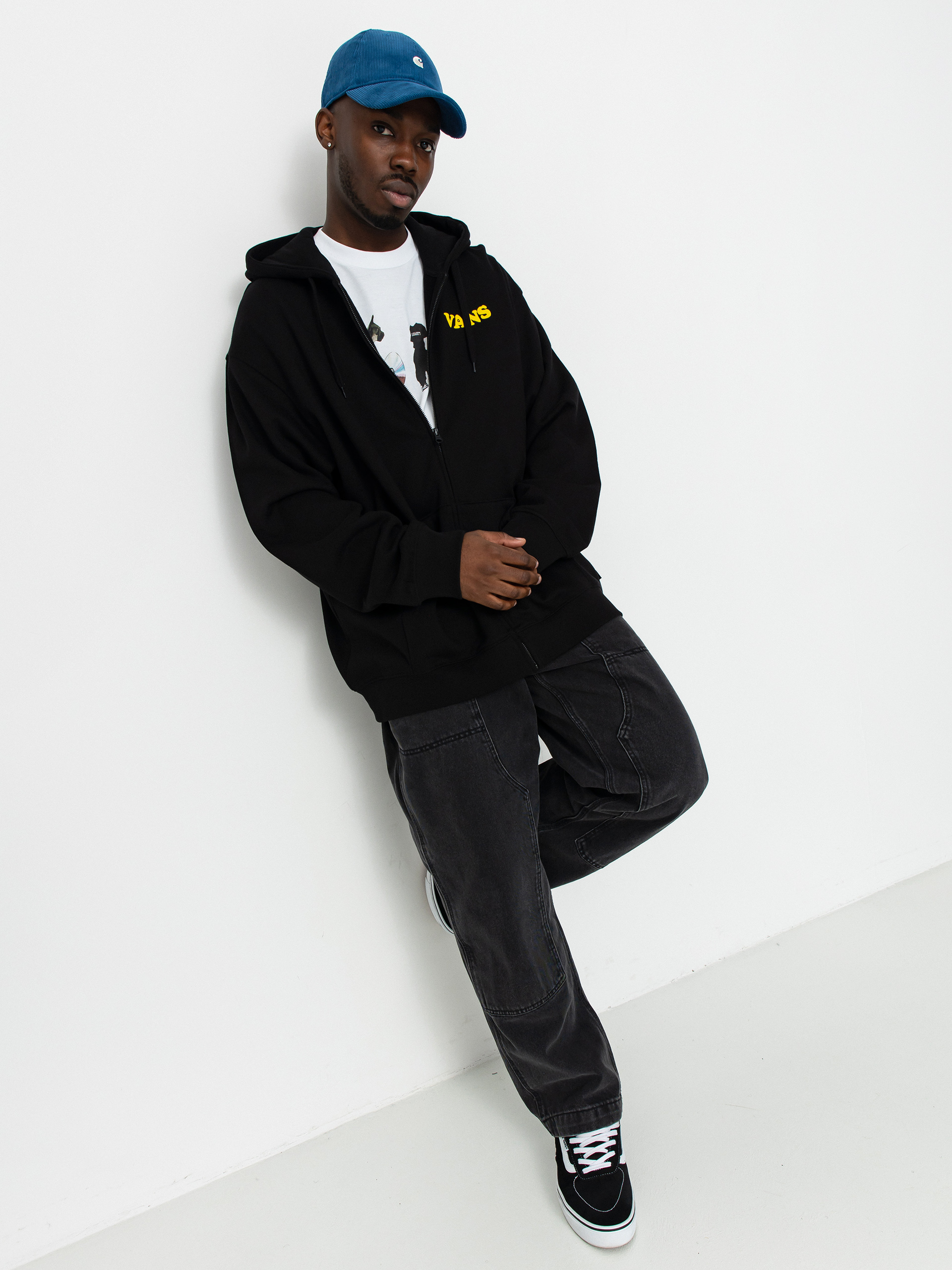 Vans Skull La Shaka Loose ZHD Hoodie - black (black)
