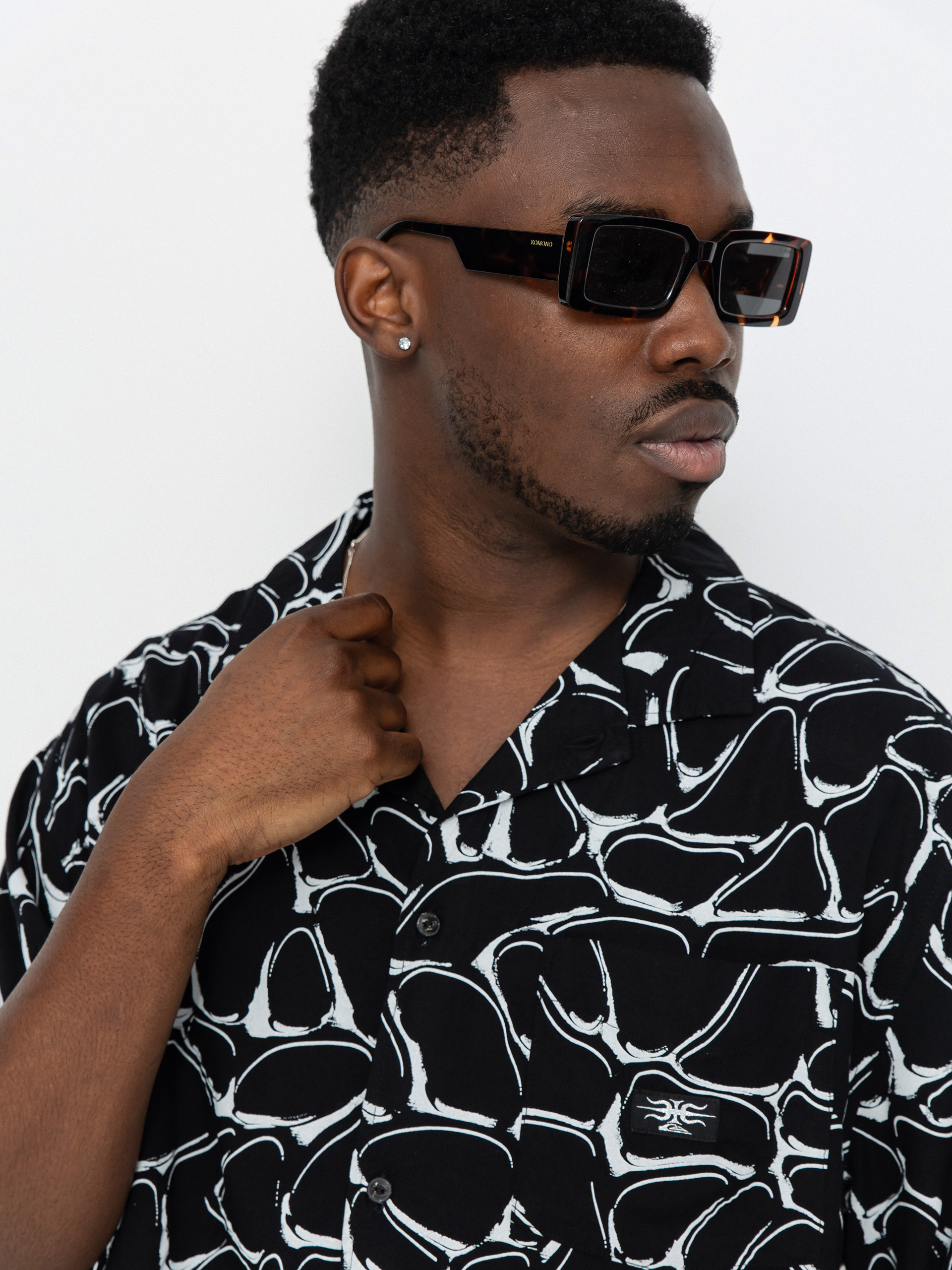 Quiksilver Mercury Chrome Shirt Shirt (black mercury chrome)