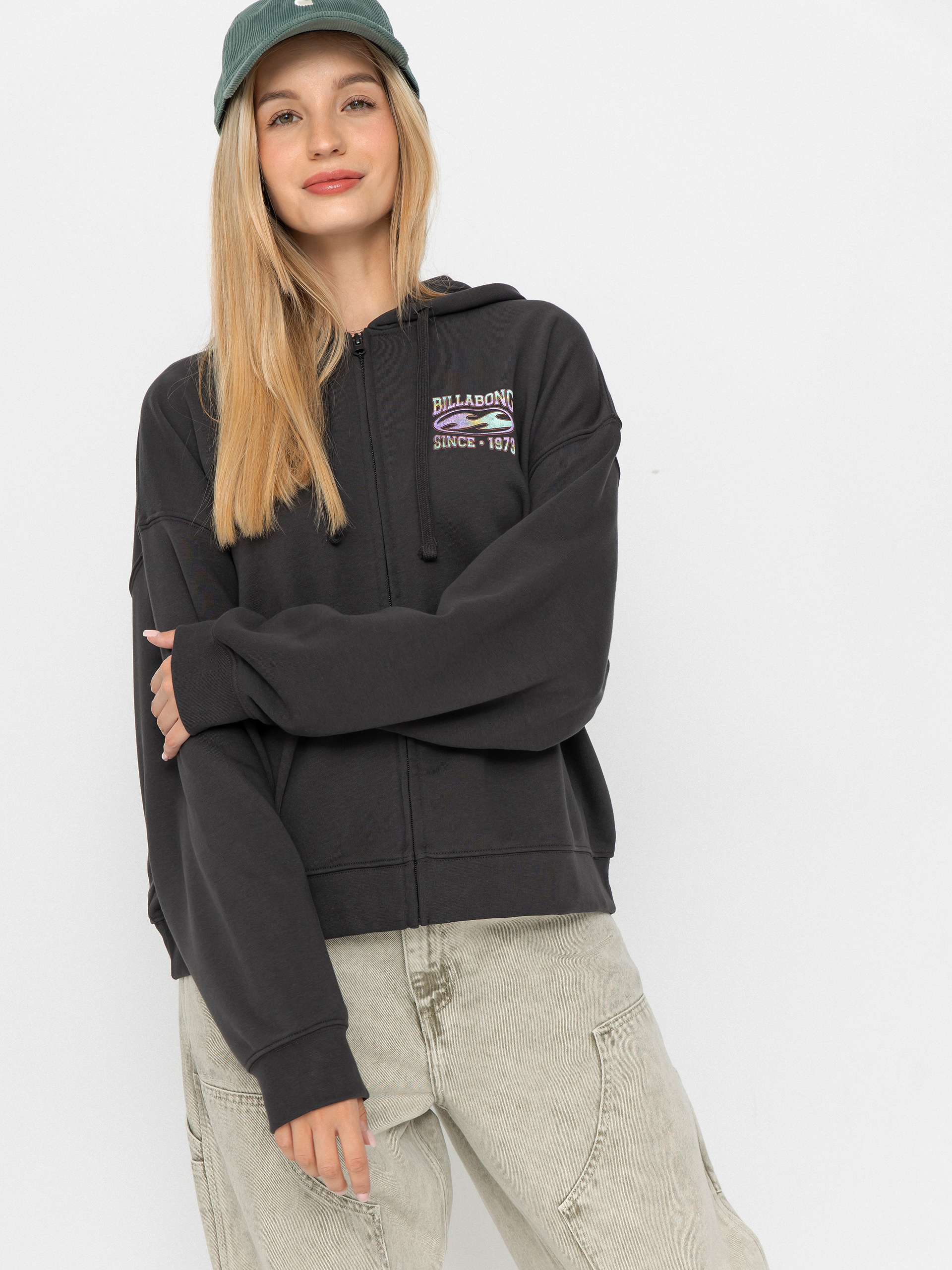 売れ筋商品|||ビラボン パーカー・スウェットシャツ アウター レディース Nice Vibes Pullover Hoodie - Women's Off Black Billabong Nices Vibes Wmn Sweatshirt - black (off black)