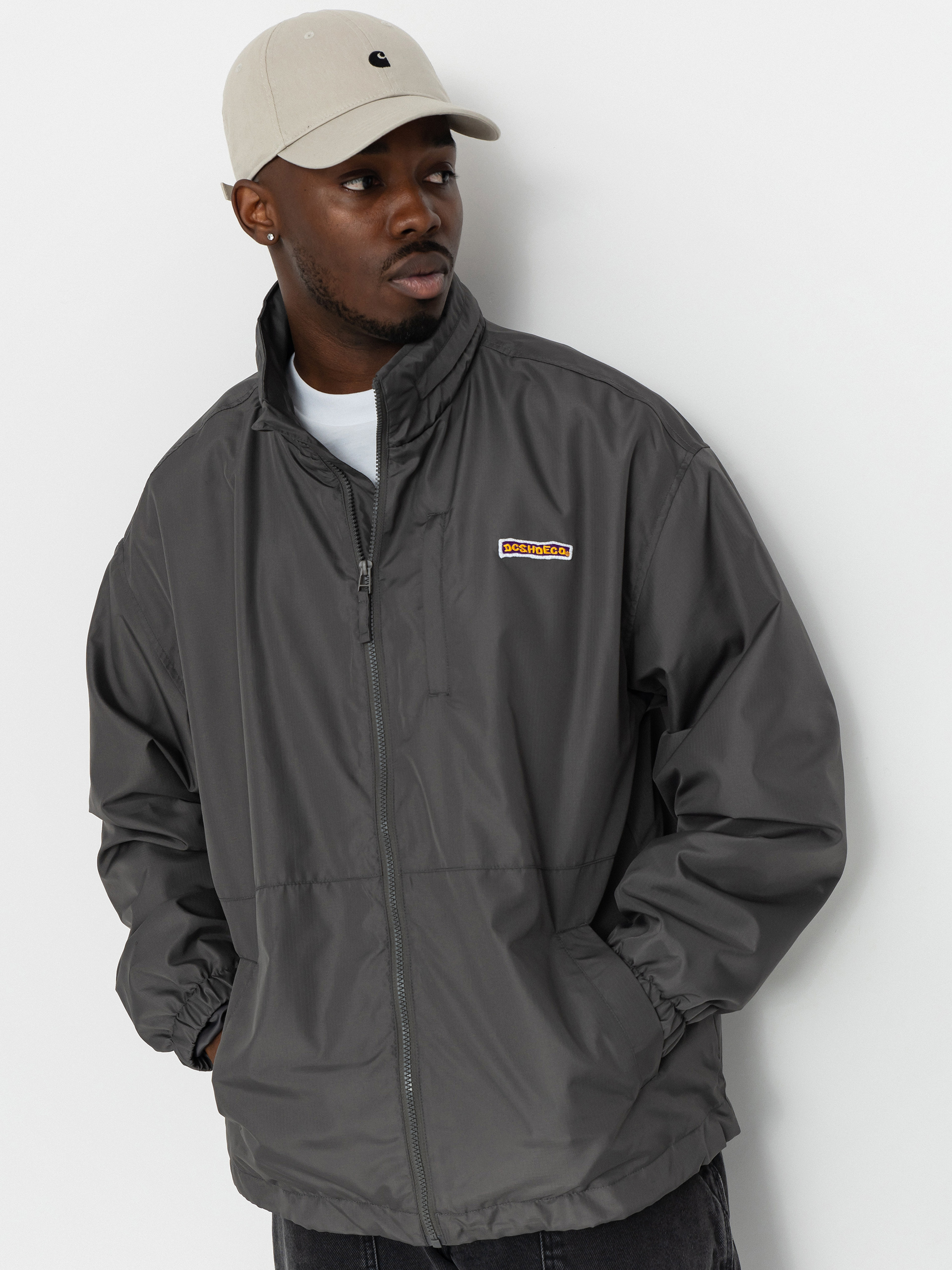 DC Vantage Mock Hood Jacket - grey (magnet)