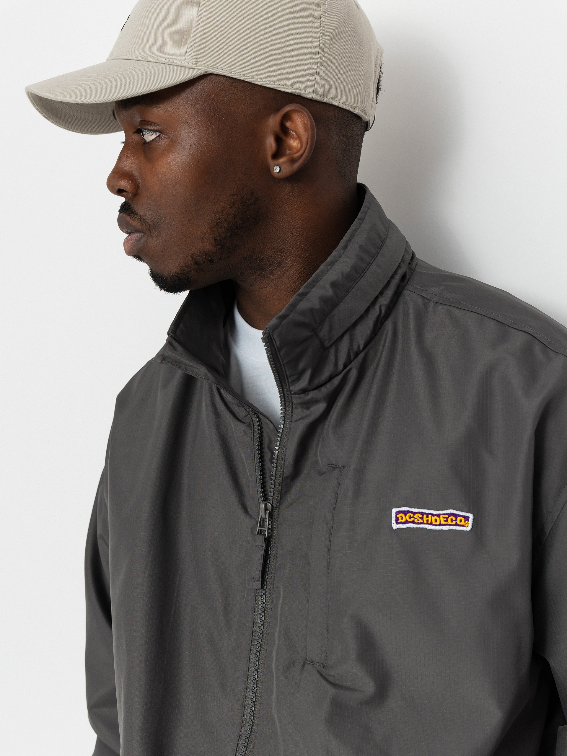 DC Vantage Mock Hood Jacket - grey (magnet)