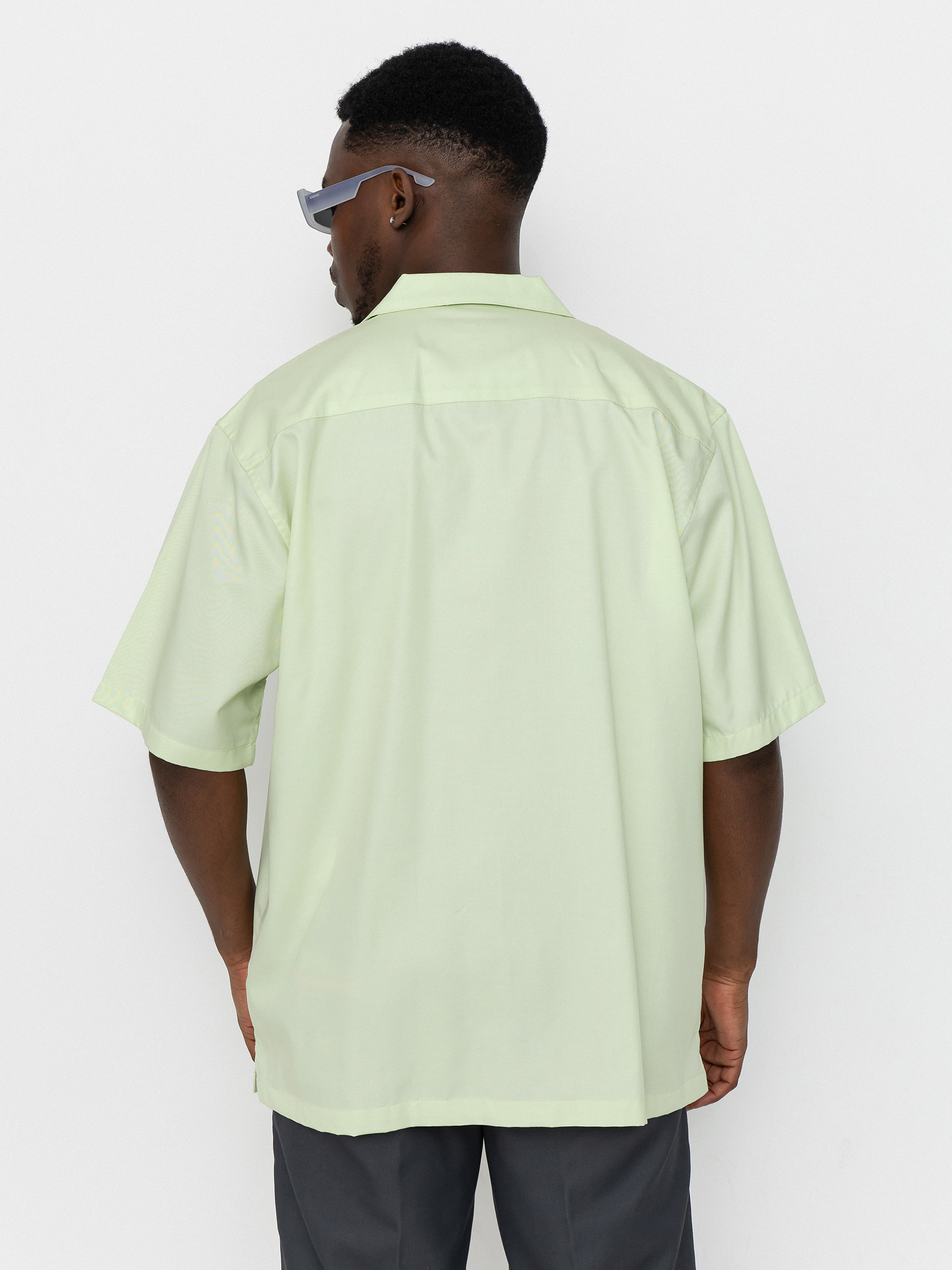 Carhartt WIP Delray Hemd (air green/white)