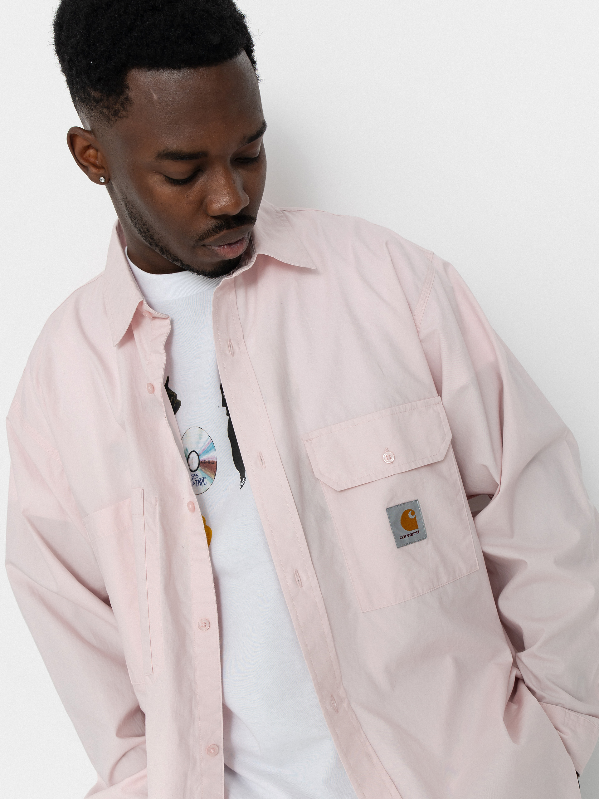 Carhartt WIP Hemd Irwin (air pink)