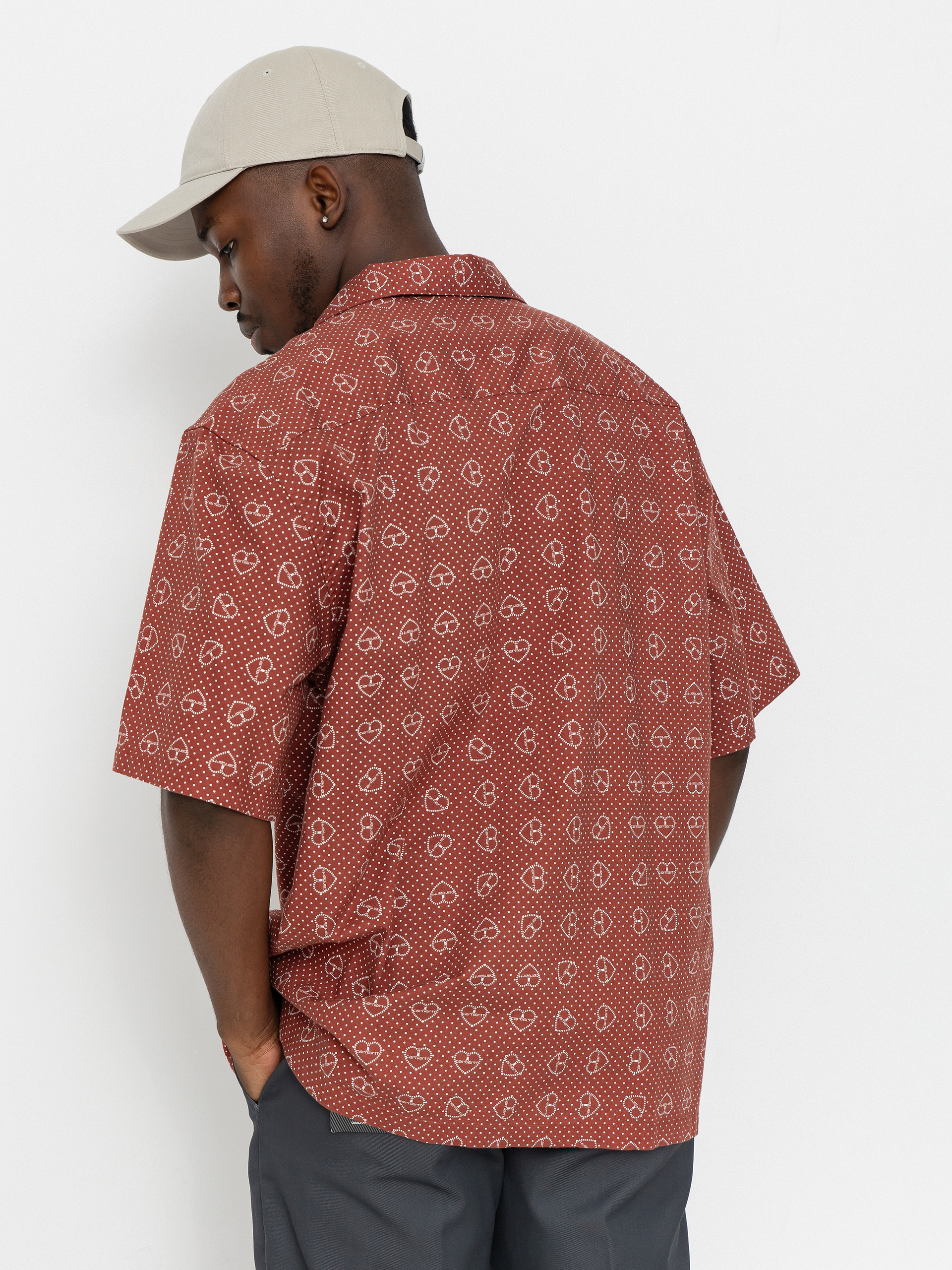 Carhartt WIP Hemd Furoshiki (furoshiki print/henna)