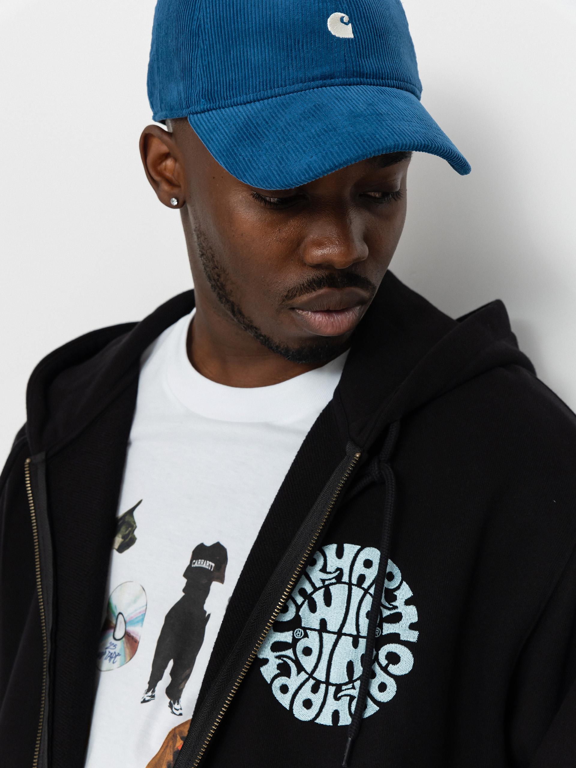 Carhartt WIP Jazzy ZHD Hoodie (black/air sky)