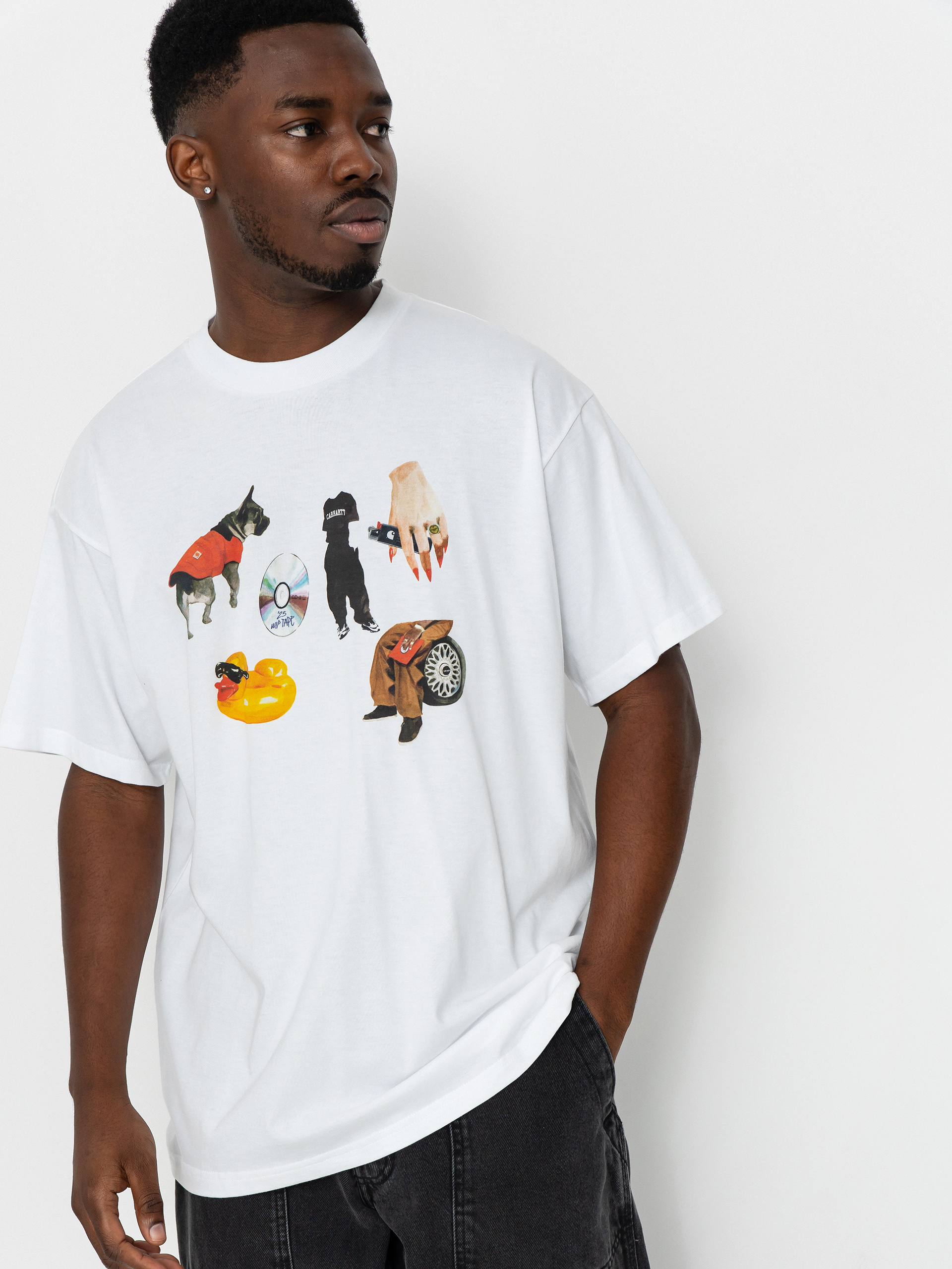 Carhartt WIP Jacob Rochester T-Shirt (white)