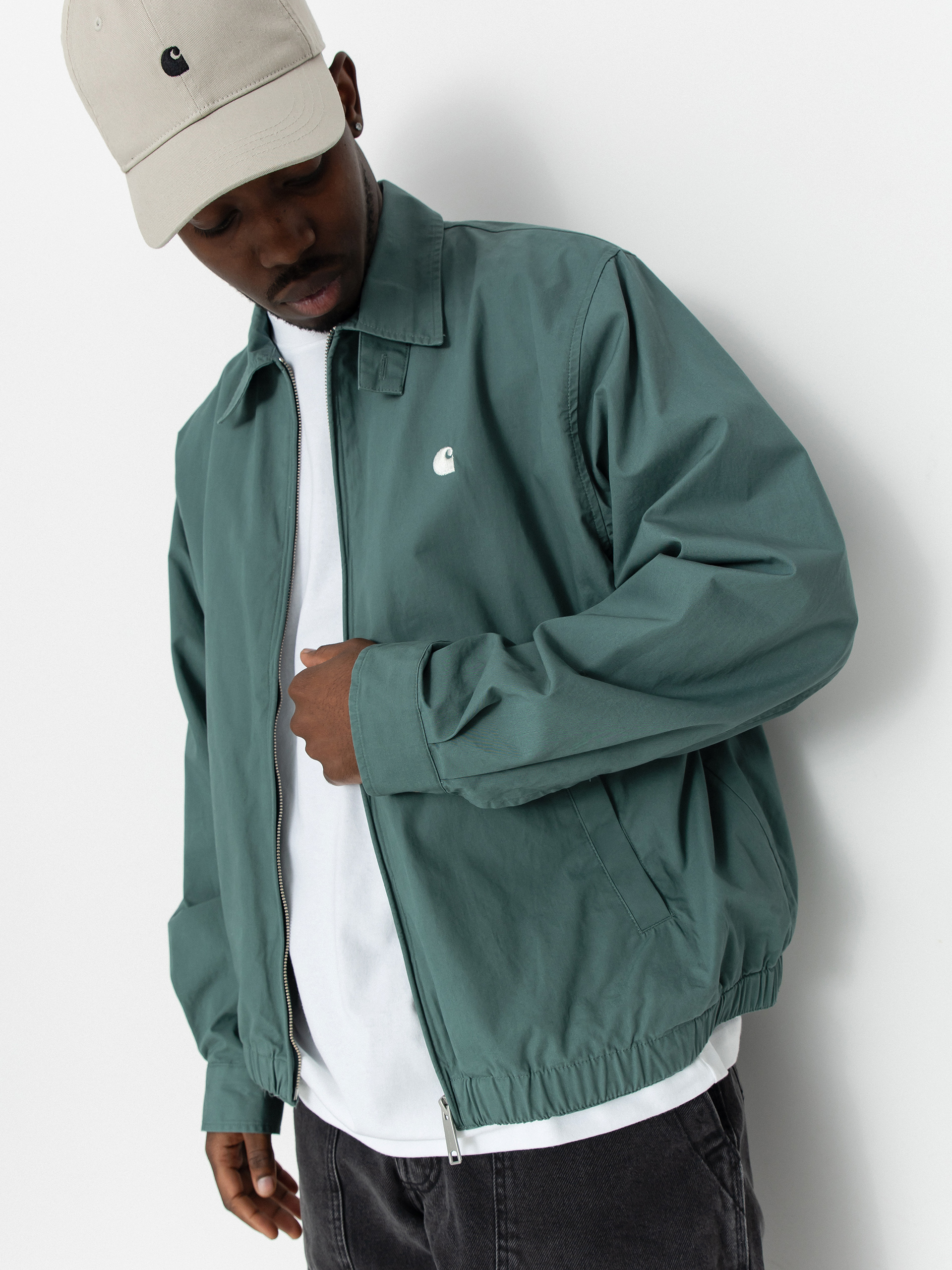 Carhartt WIP Jacket Duke - green (silver pine/wax)