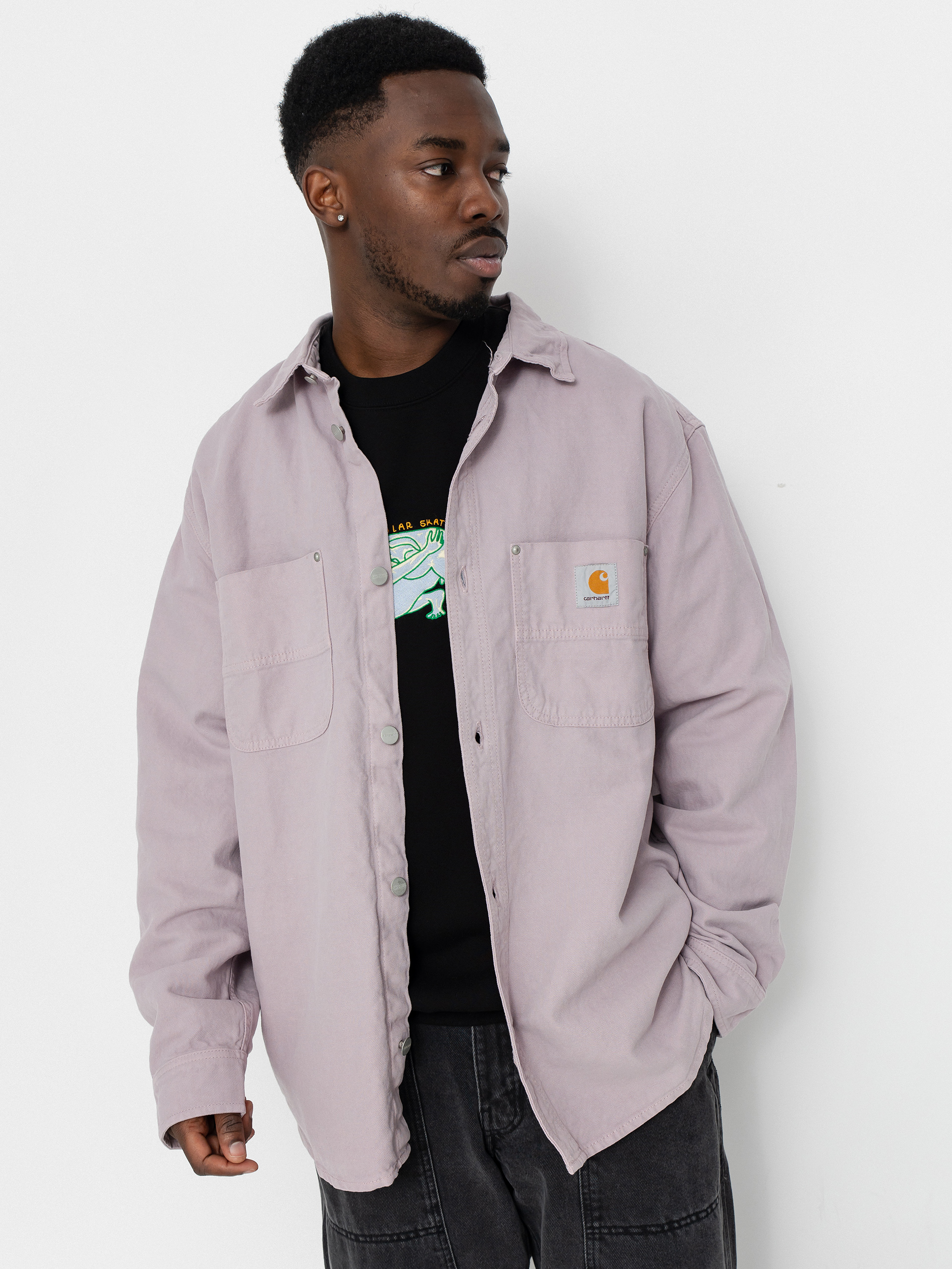 Carhartt WIP Walter Jacket (pink fog/garment dyed)