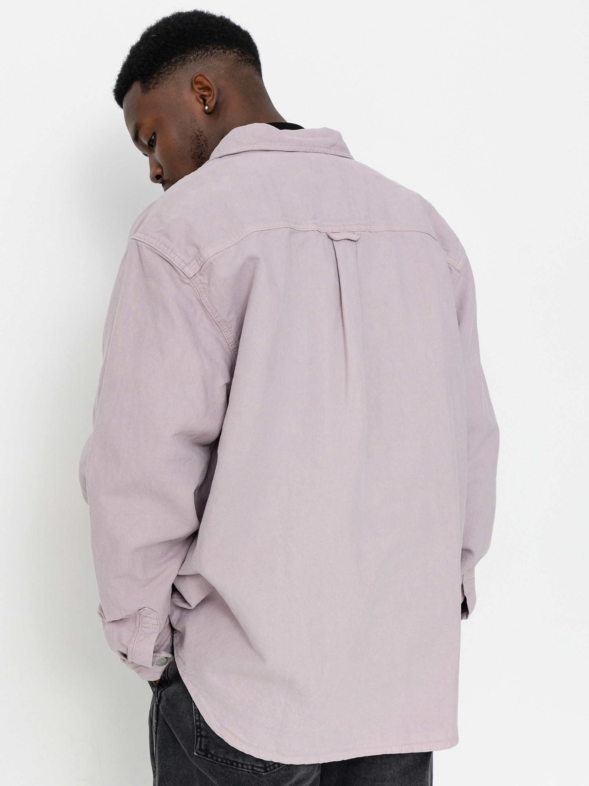 Carhartt WIP Walter Jacke (pink fog/garment dyed)