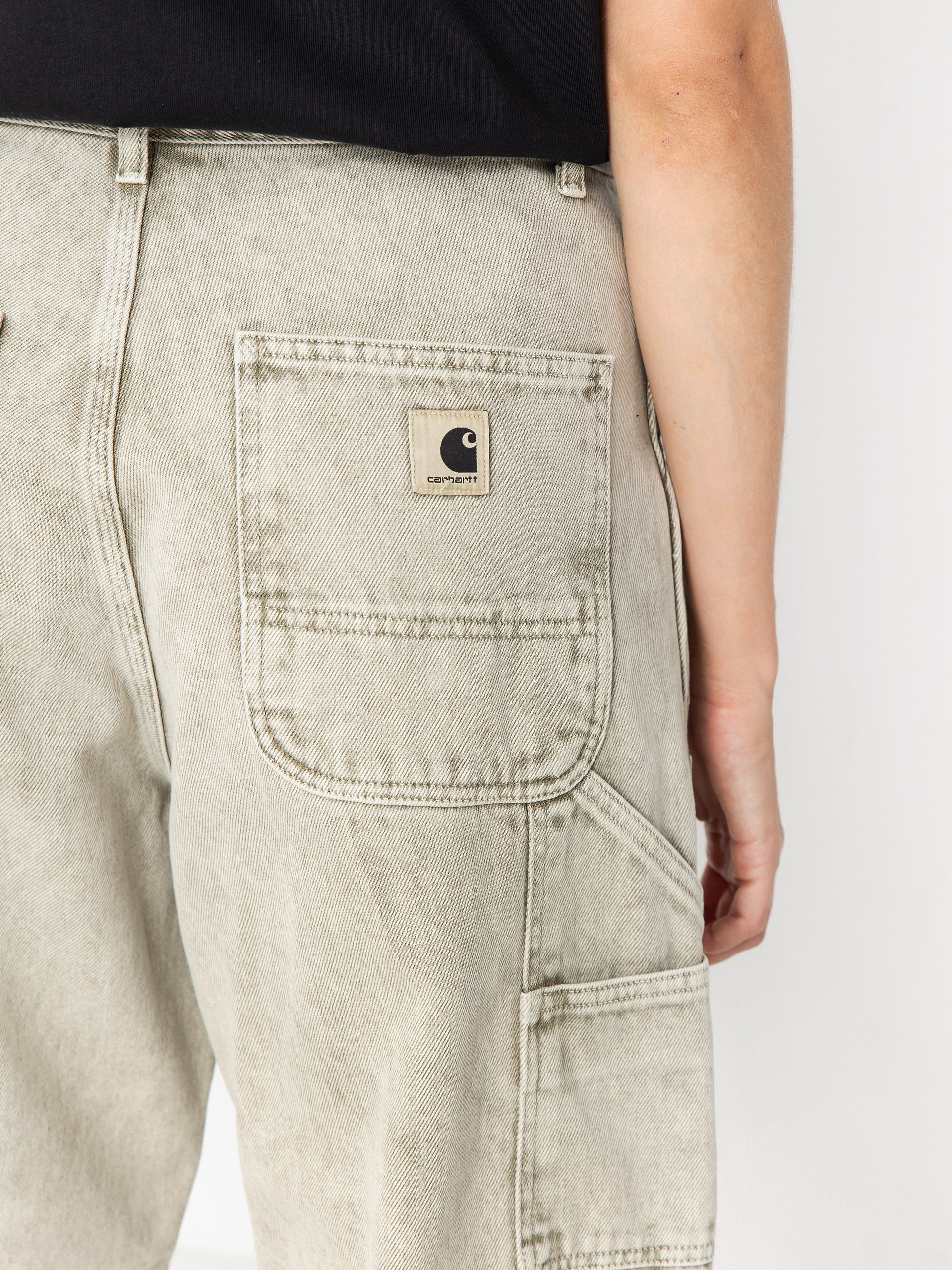 Carhartt WIP Brandon Double Knee Wmn Hose (opuntia/chalk wash)