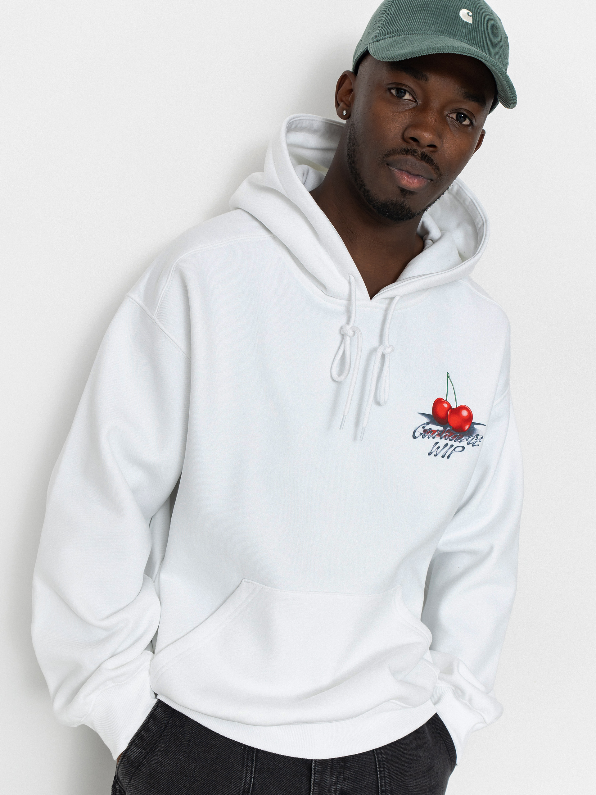 Carhartt WIP Jake Garcia HD Hoodie - white (white)