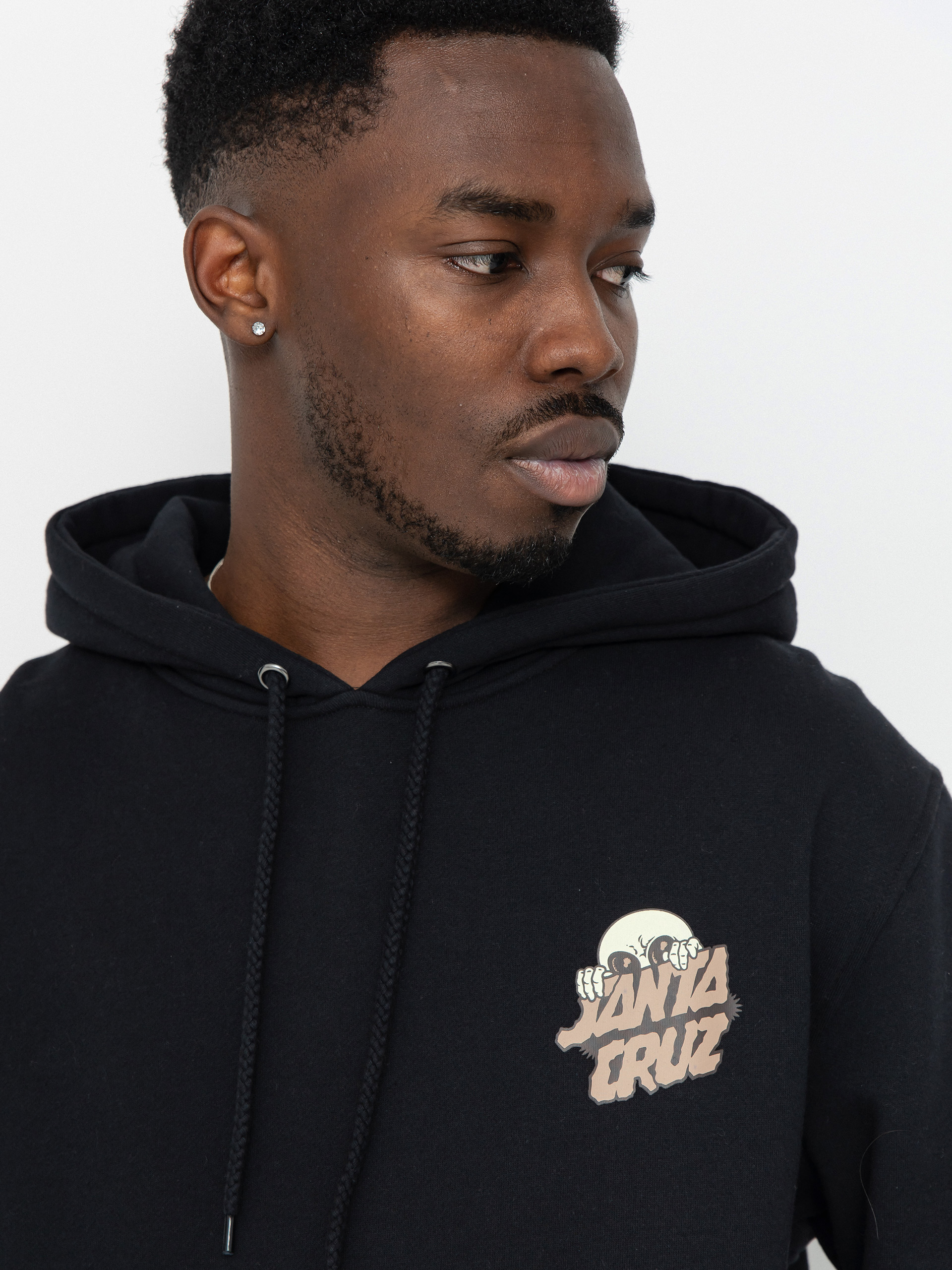 Santa Cruz Knibbs Invasion Hand HD Hoodie (black)