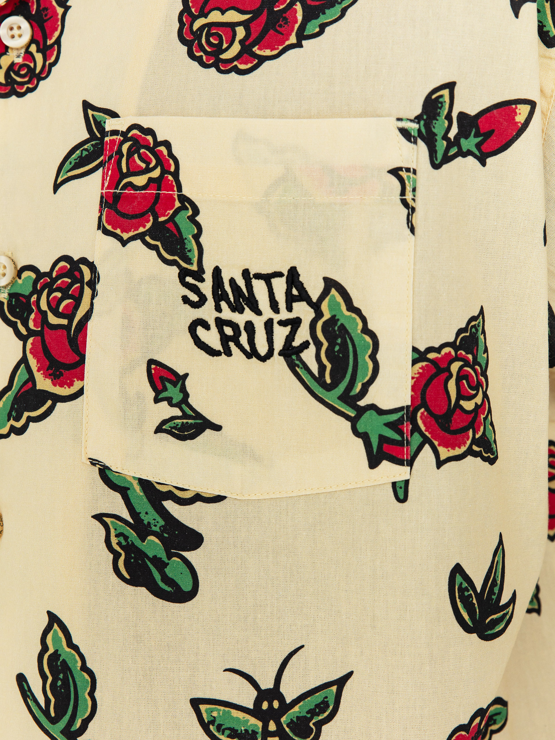 Santa Cruz Flash Roses Shirt Hemd (flash roses)