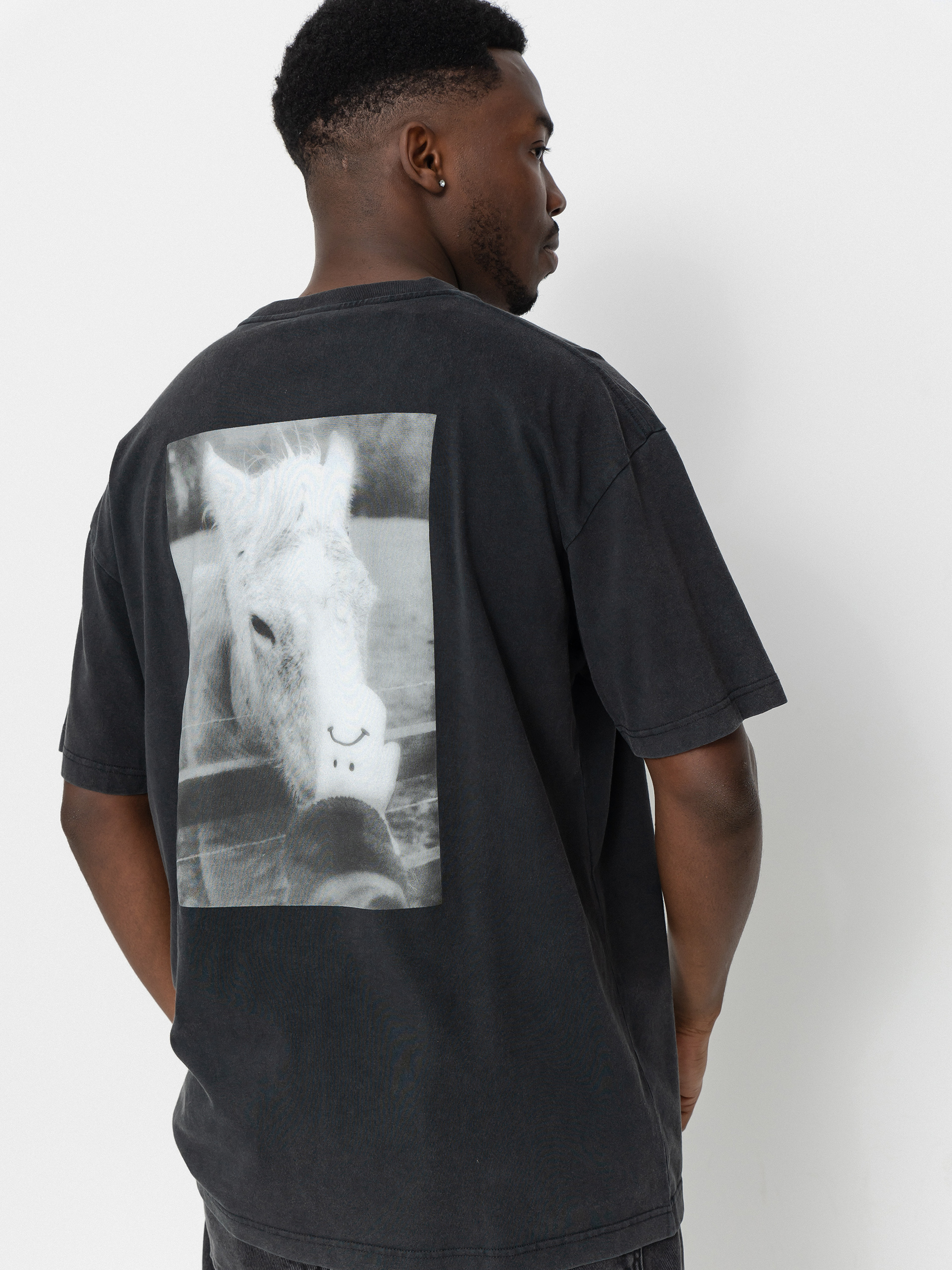 Polar Skate Horse Hand T-Shirt (silver black)