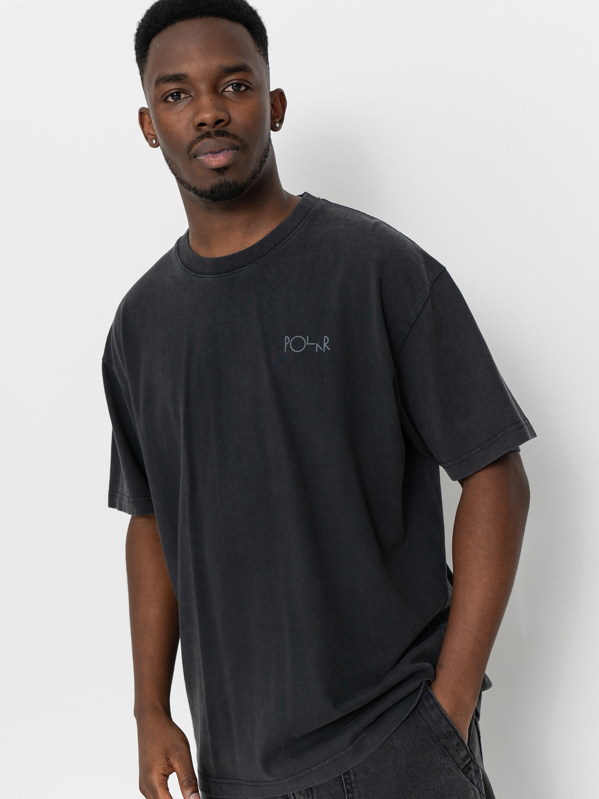 Polar Skate Horse Hand T-Shirt (silver black)