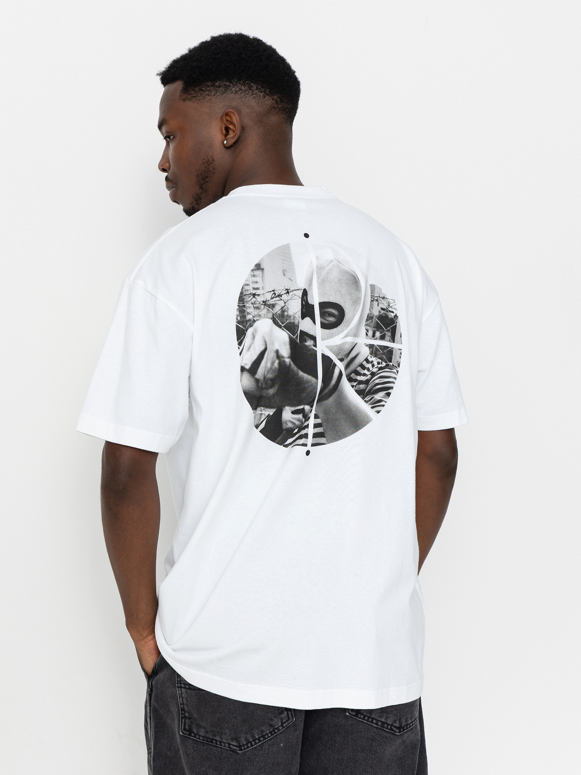 Polar Skate Fill Logo Klez T-Shirt (white)