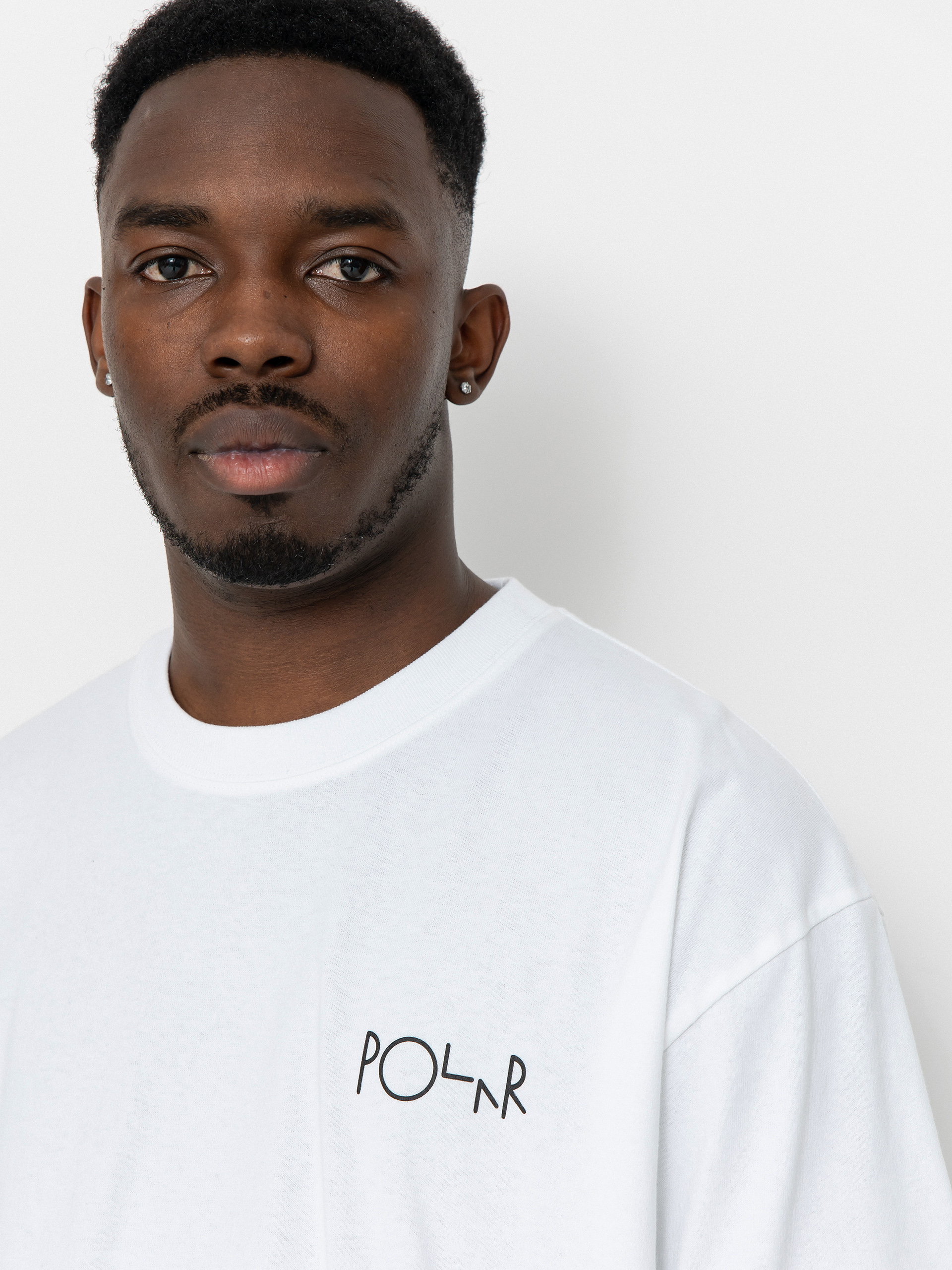 Polar Skate Fill Logo Klez T-Shirt (white)