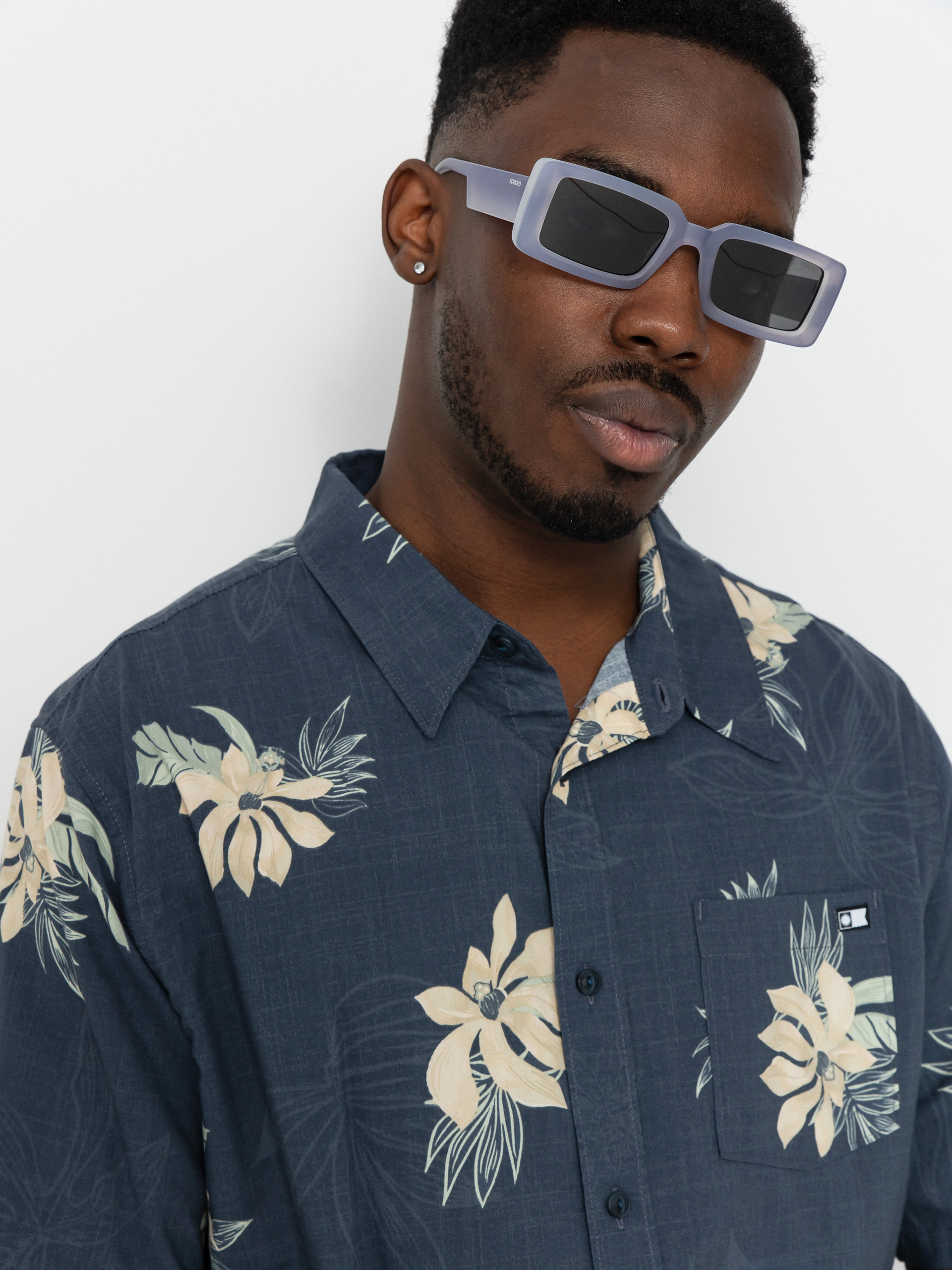 Salty Crew Hemd Bloomin (dark lava)