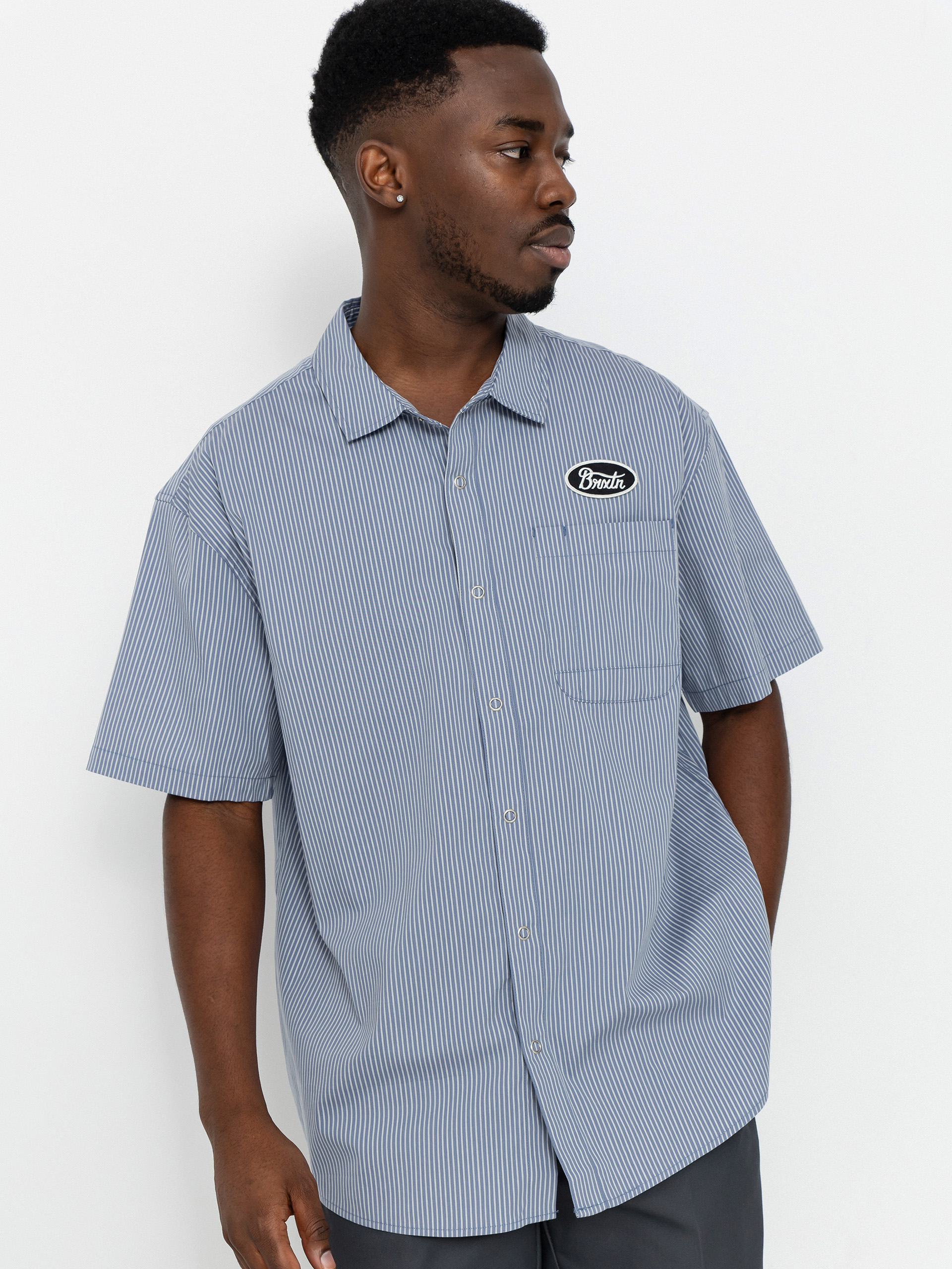 Brixton BUILDERS ビルダーズシャツ Mサイズ Brixton BUILDERS ビルダーズシャツ Mサイズ