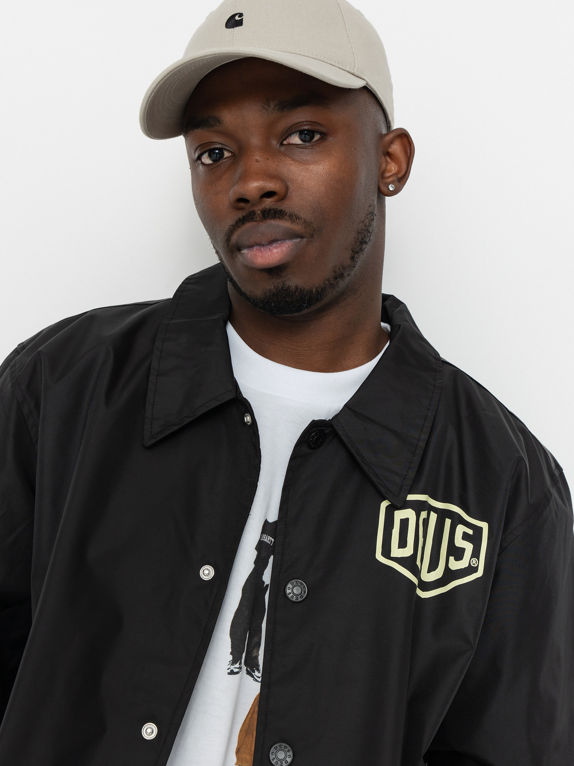 Deus Ex Machina Jacket Biarritz Coach (black)