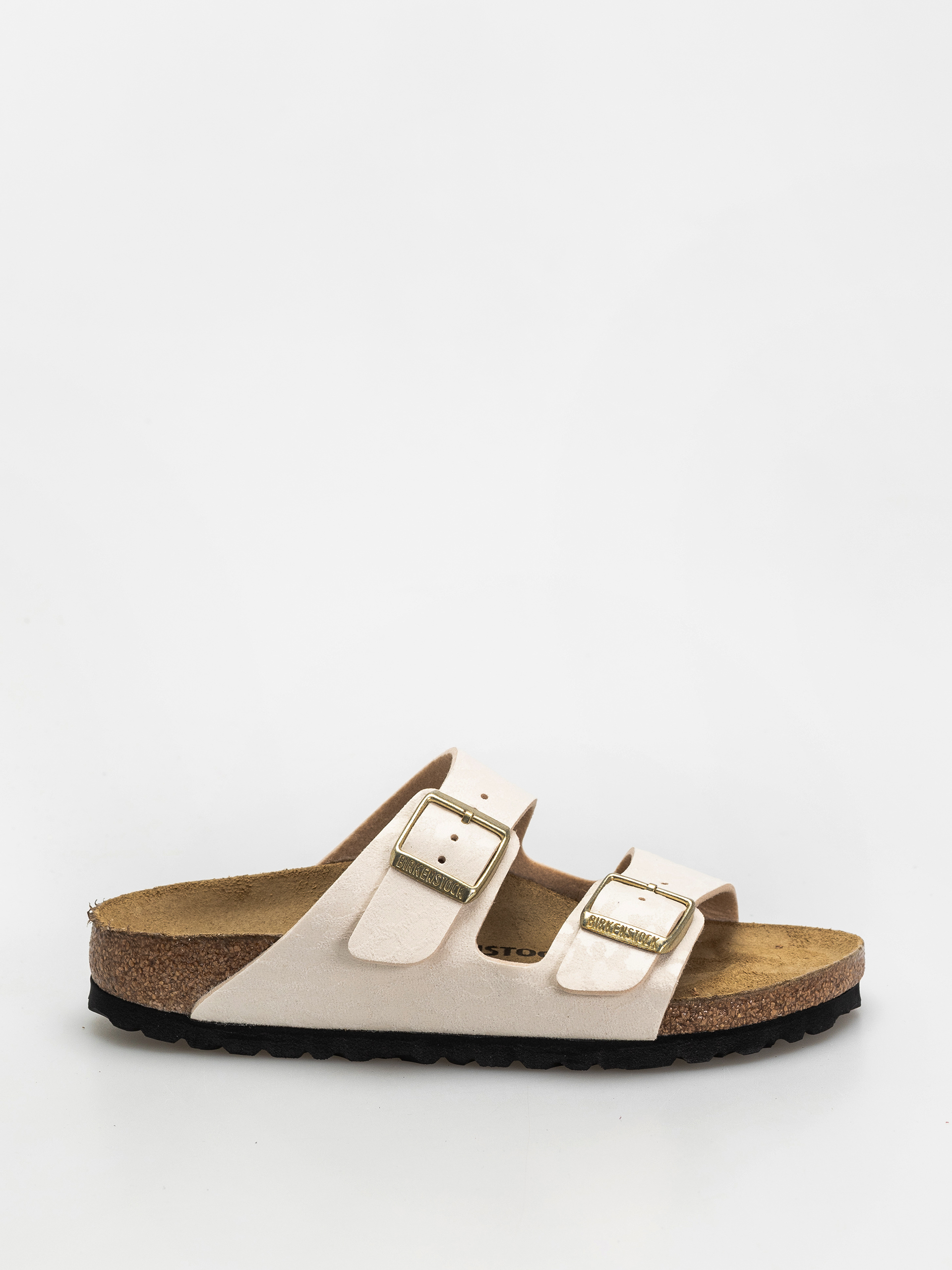 Birkenstock Arizona Synthetics Narrow Wmn Flip-flops (leo eggshell)
