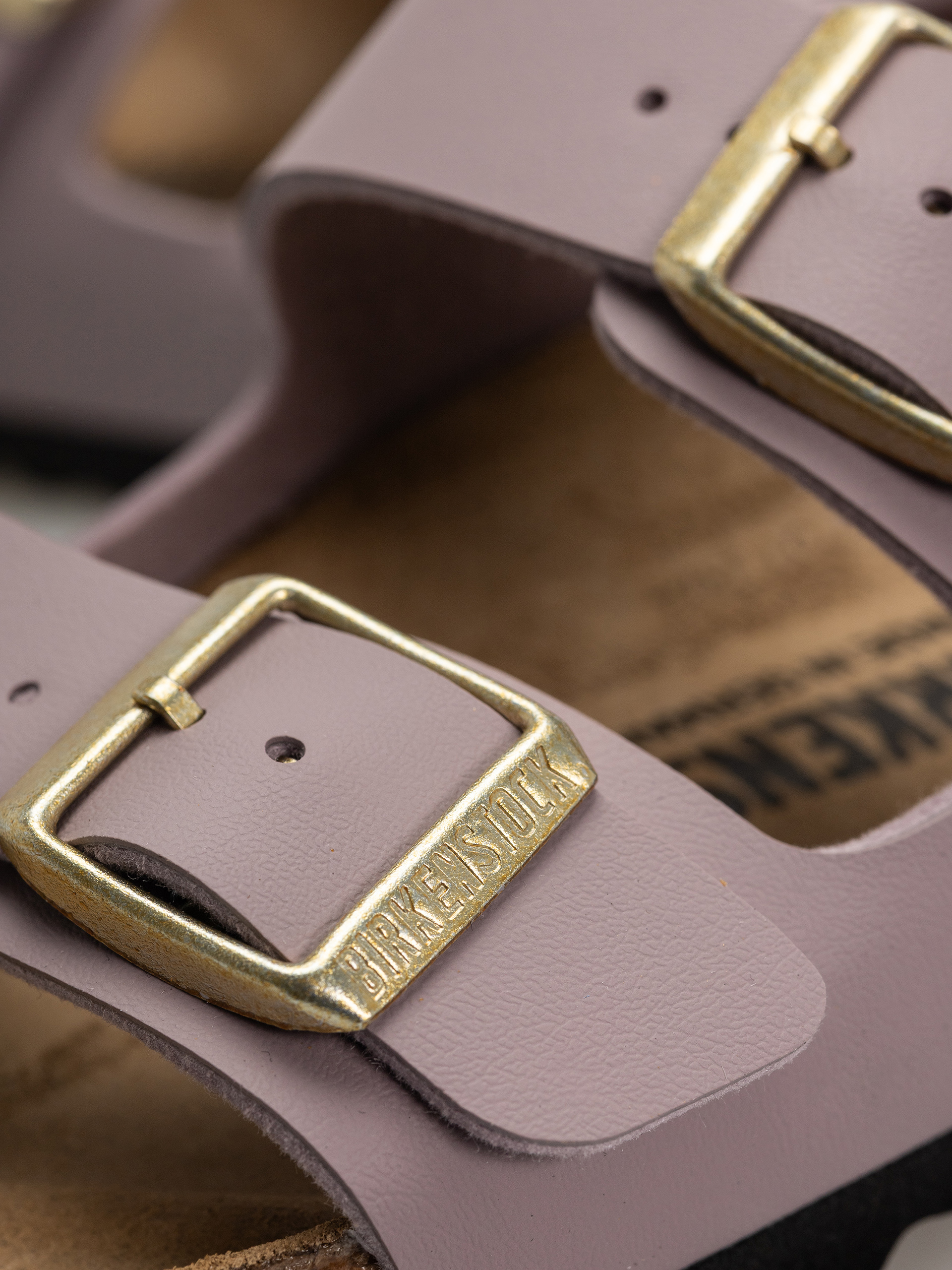 Birkenstock Arizona Briko Flor Narrow Wmn Flip-flops (faded purple)