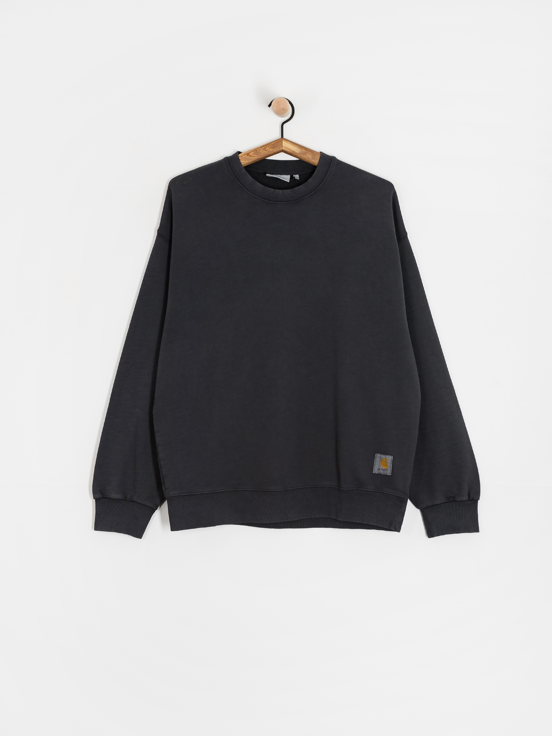Carhartt WIP Hudson Sweatshirt (black/chalk wash)