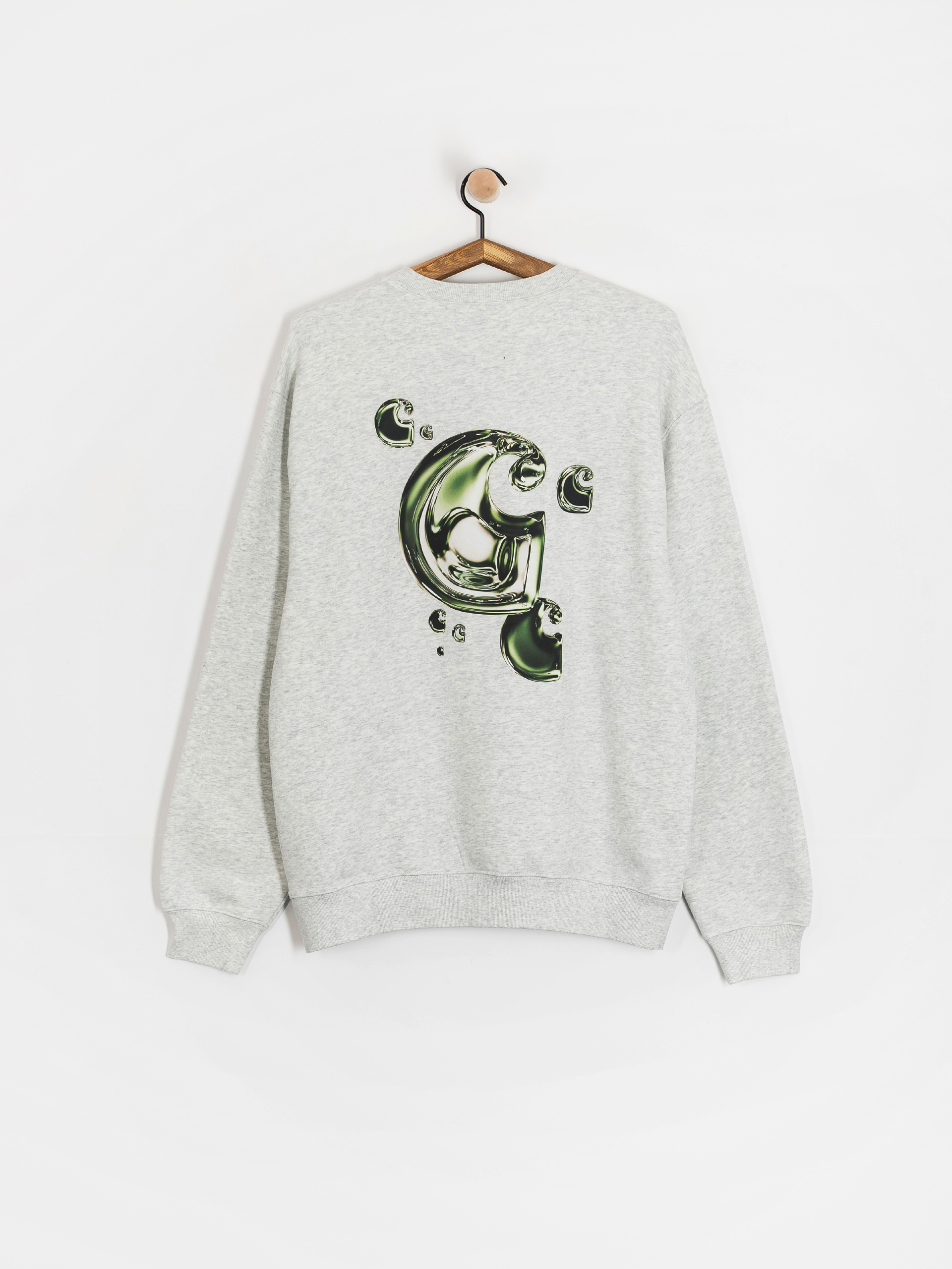 Carhartt WIP Solar Chrome Sweatshirt (ash heather)