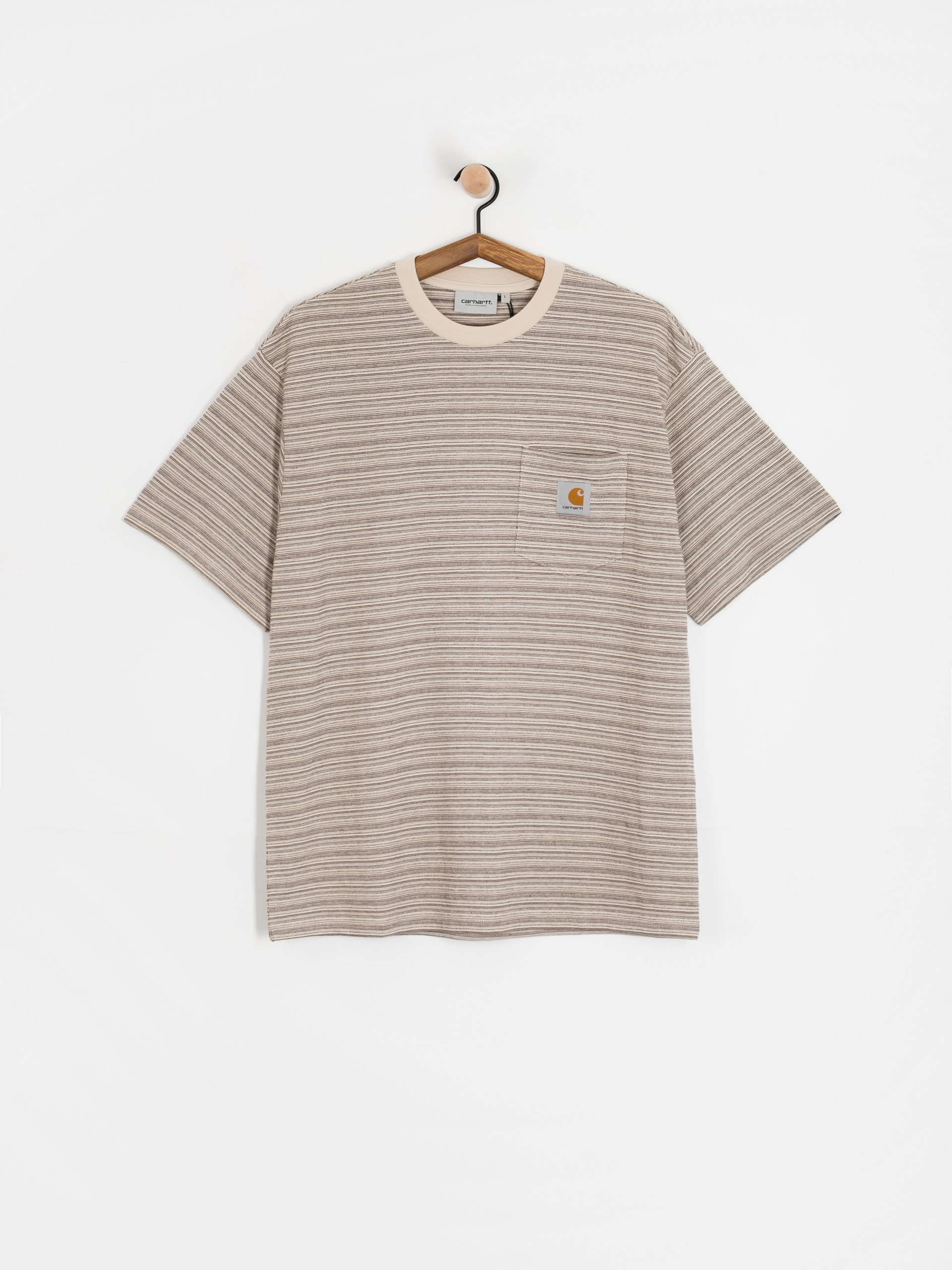 ★CARHARTT WIP Brodine Stripe T-Shirt Tシャツ 関税込★ Carhartt WIP Brodine T-Shirt - blue (brodine stripe/sorrent