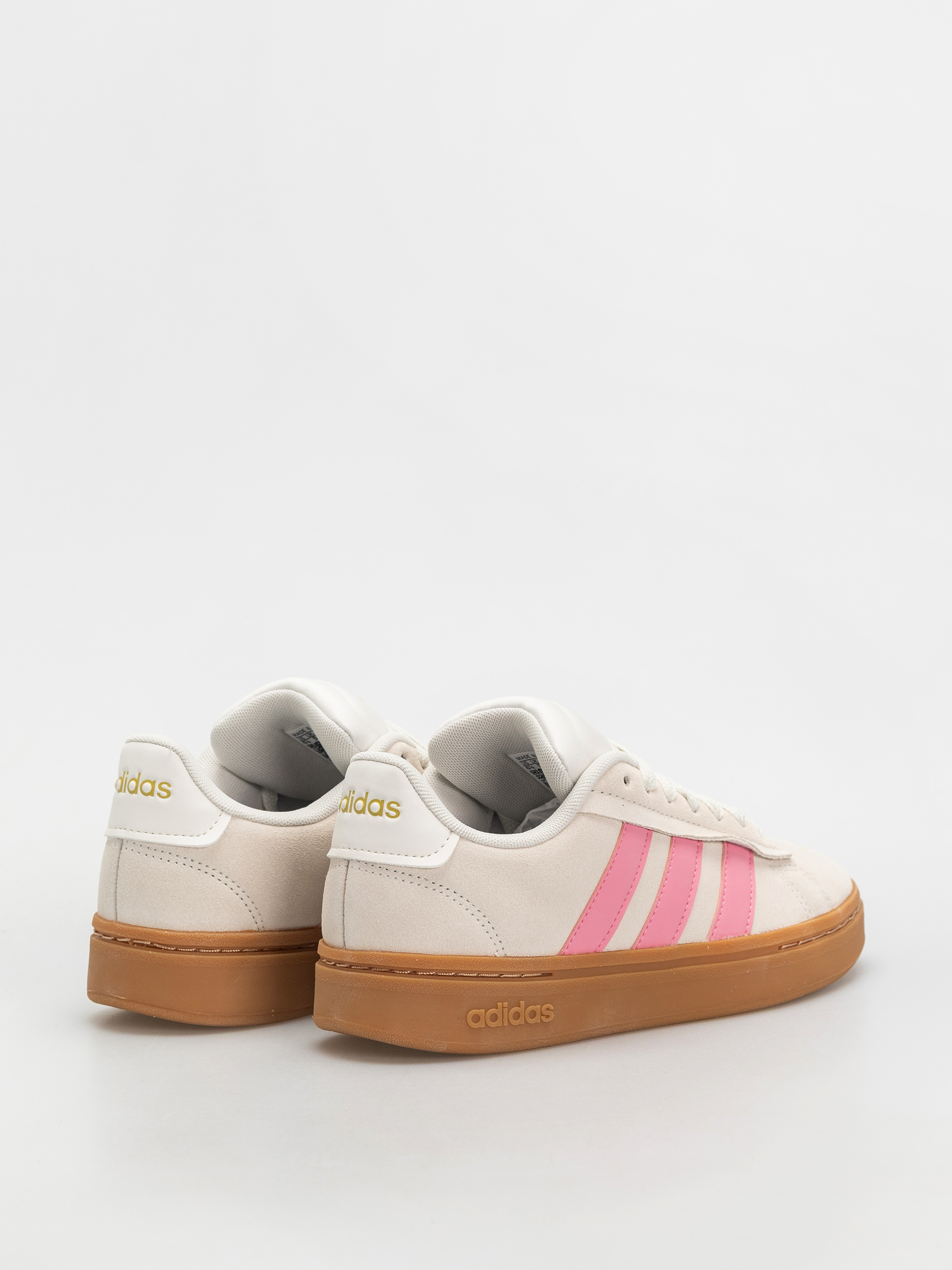 adidas Grand Court Alpha 0 Wmn Shoes (owhite/blipnk/goldmt)