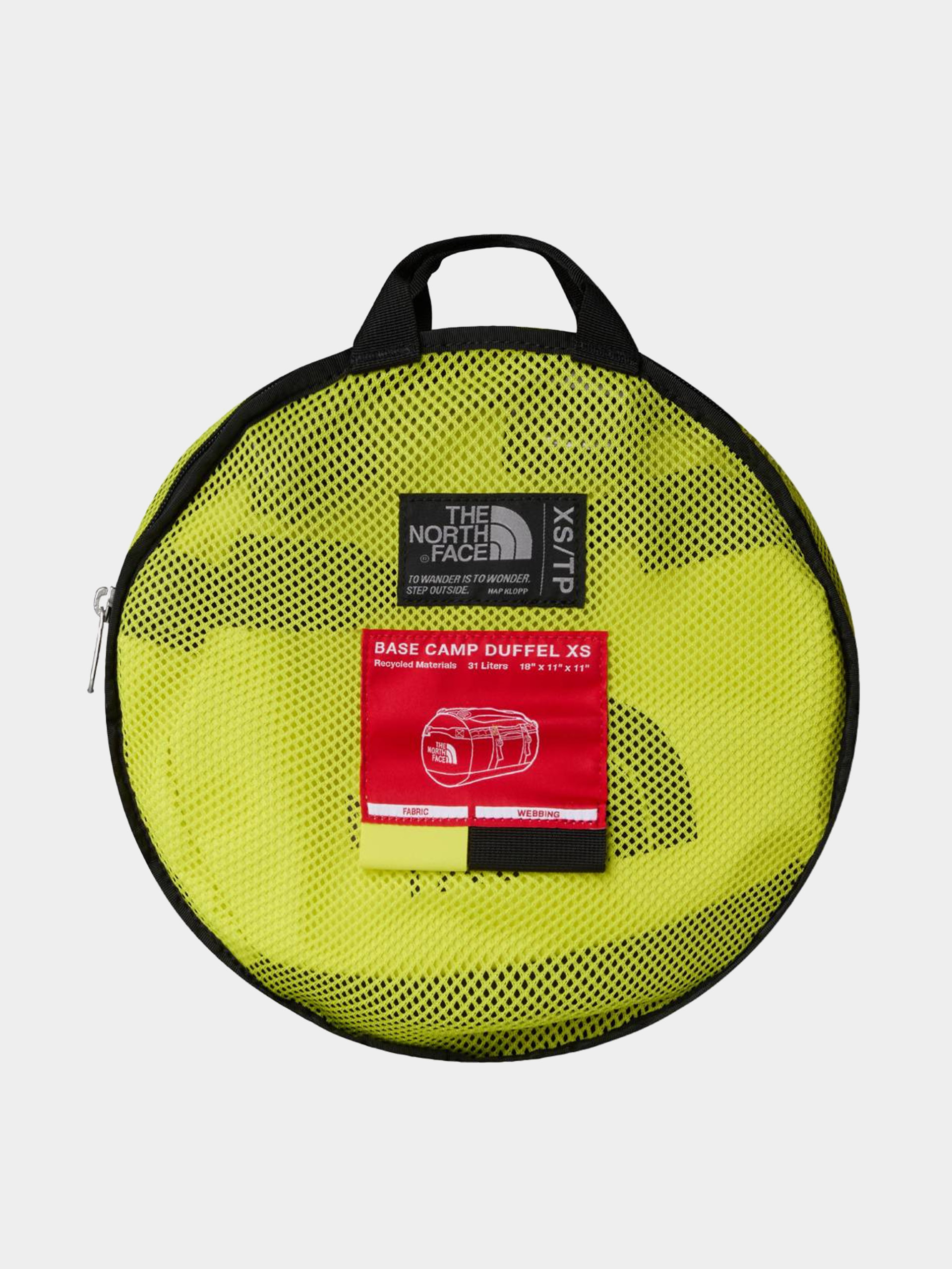 The North Face Tasche Base Camp Duffel XS (sulphurspringgn/tnfblack)