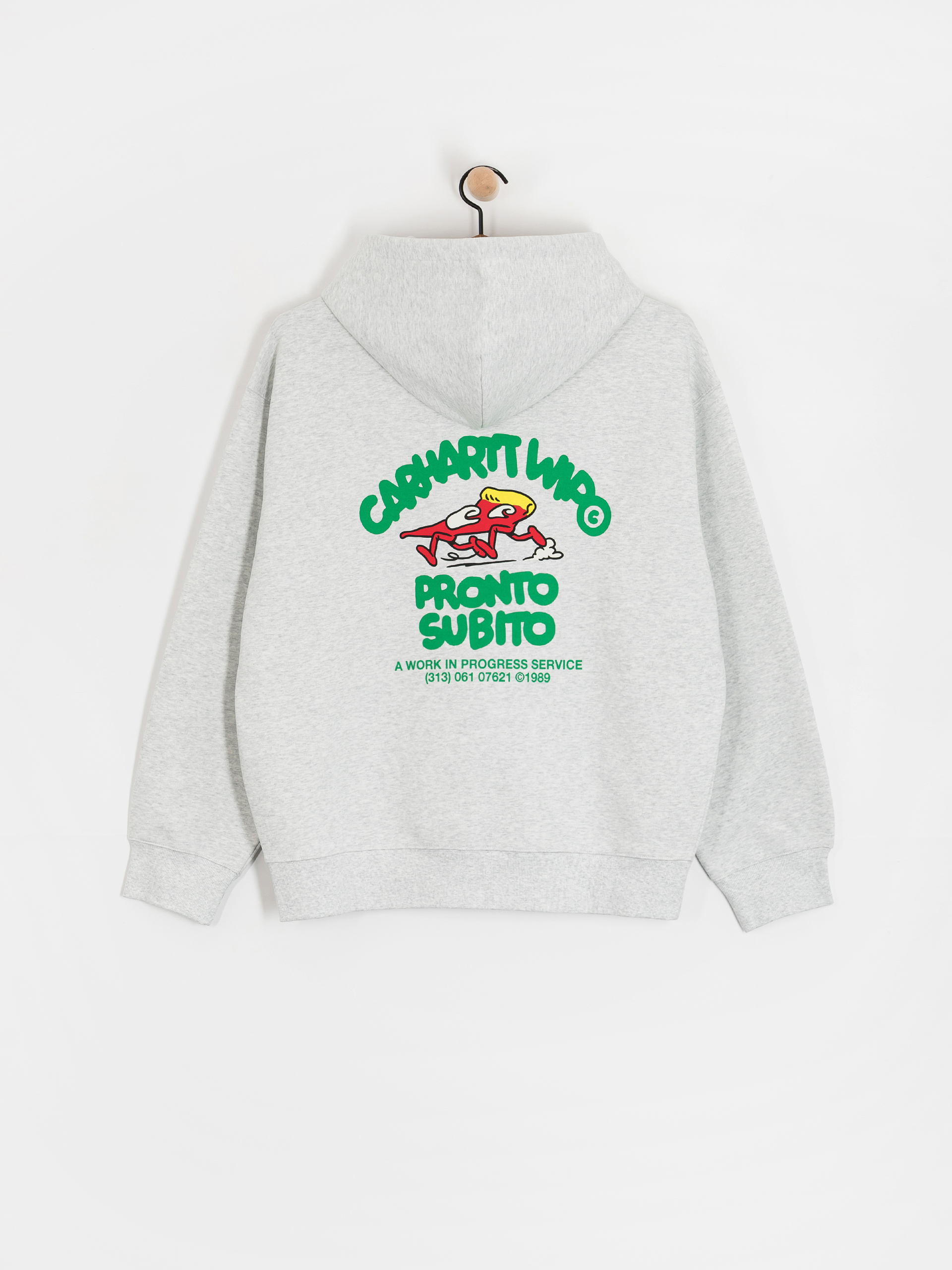 【carhartt】Hooded Prontoスウェットジップフーディ/AshHeather Carhartt WIP Hooded Pronto Sweat Jacket | Apparel » Buy