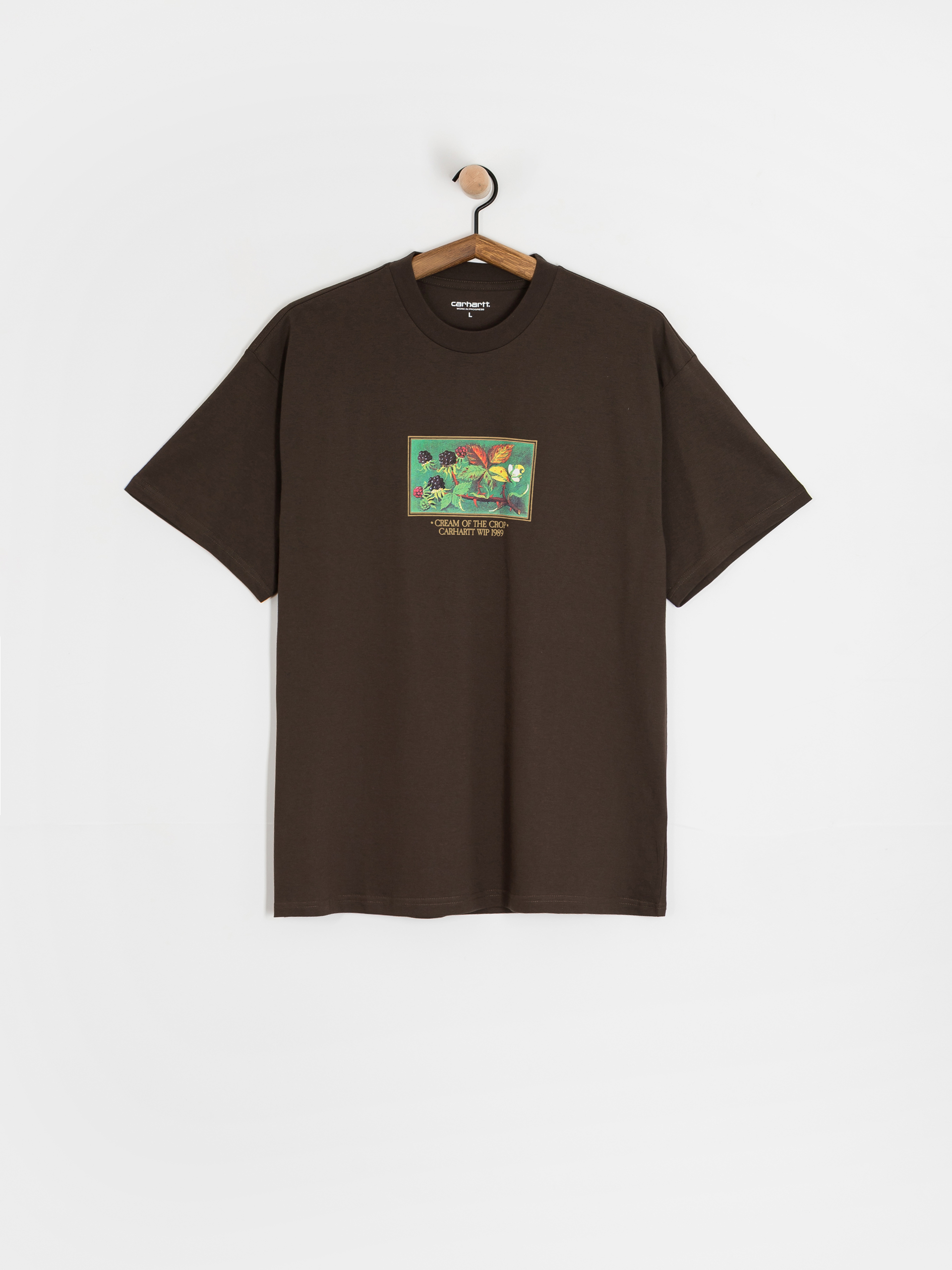 Carhartt WIP T-Shirt Big Time - brown (cypress)