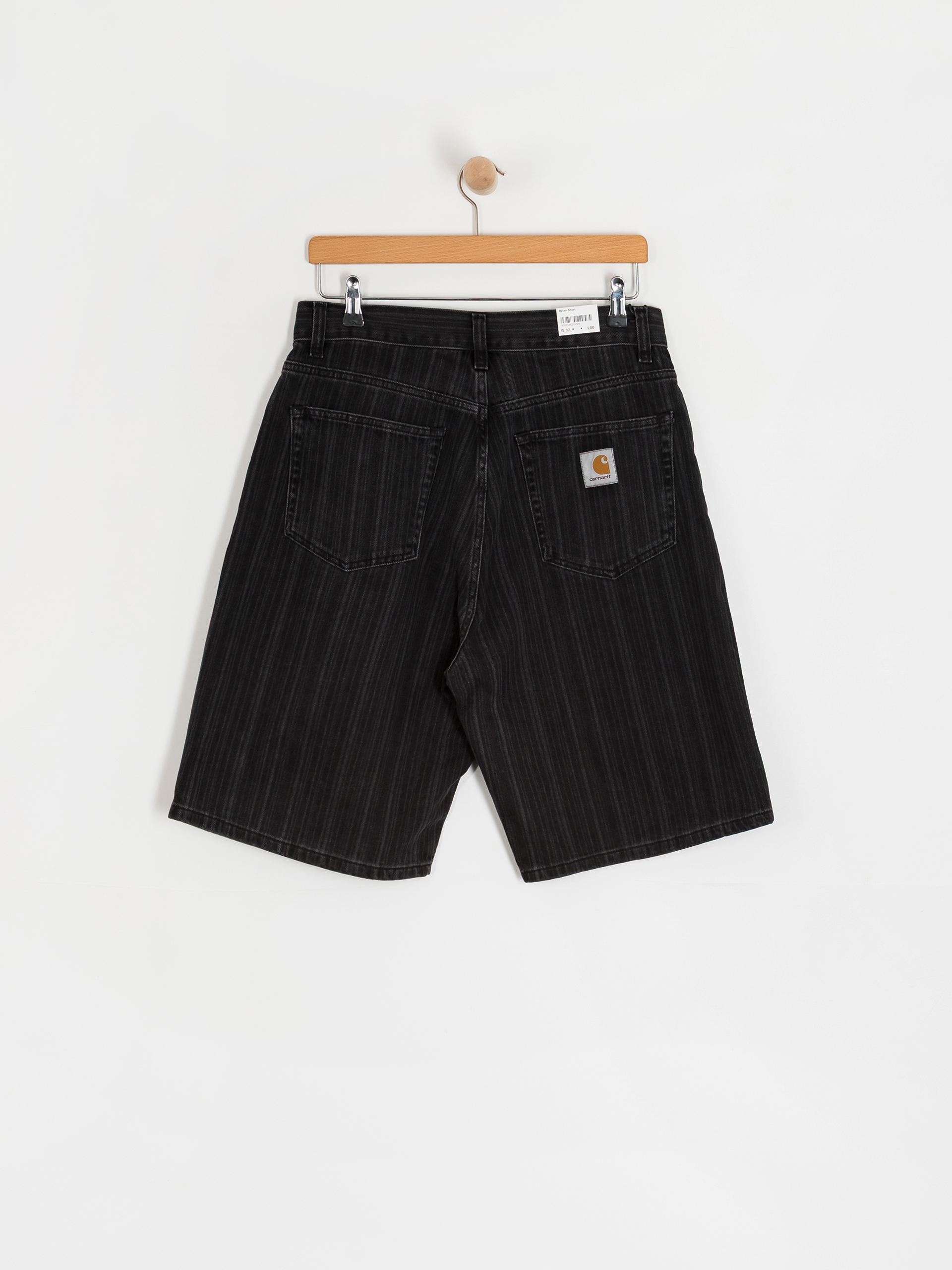 Carhartt WIP Shorts Rylan (rylan stripe/black/stone washed)
