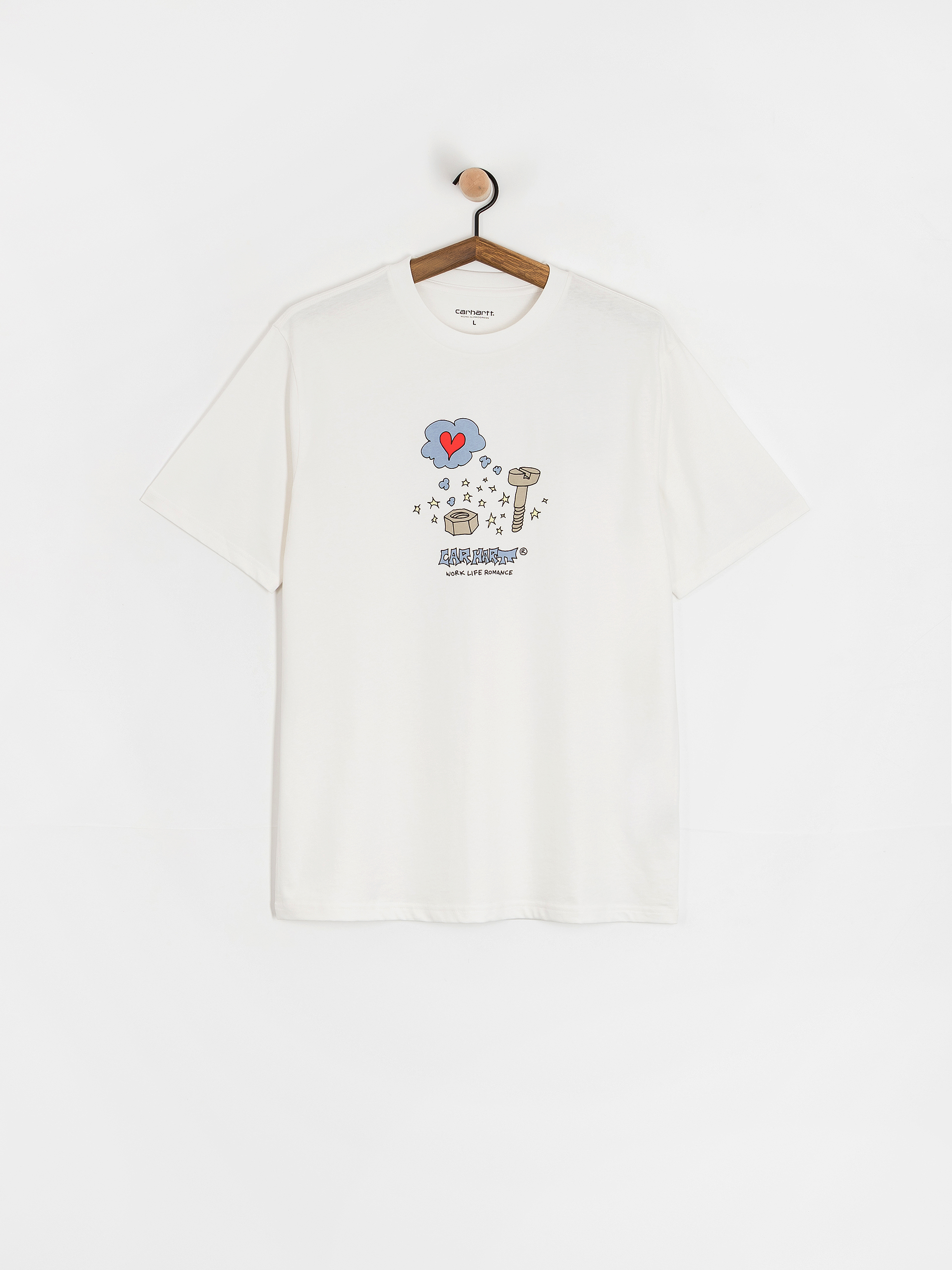 Carhartt WIP T-Shirt Work Life Romance (white)