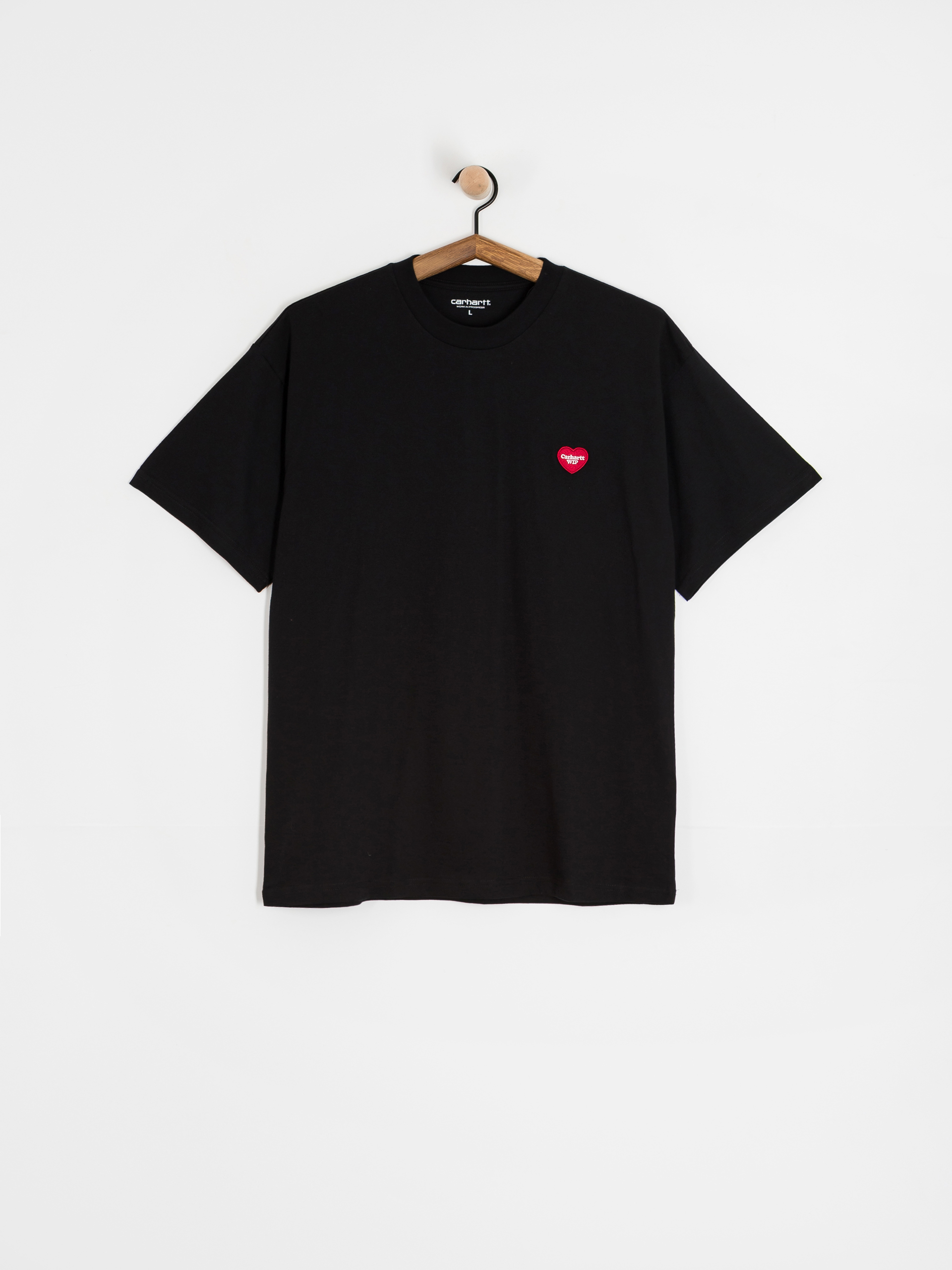 Carhartt WIP T-Shirt Heart II Hartt (black)
