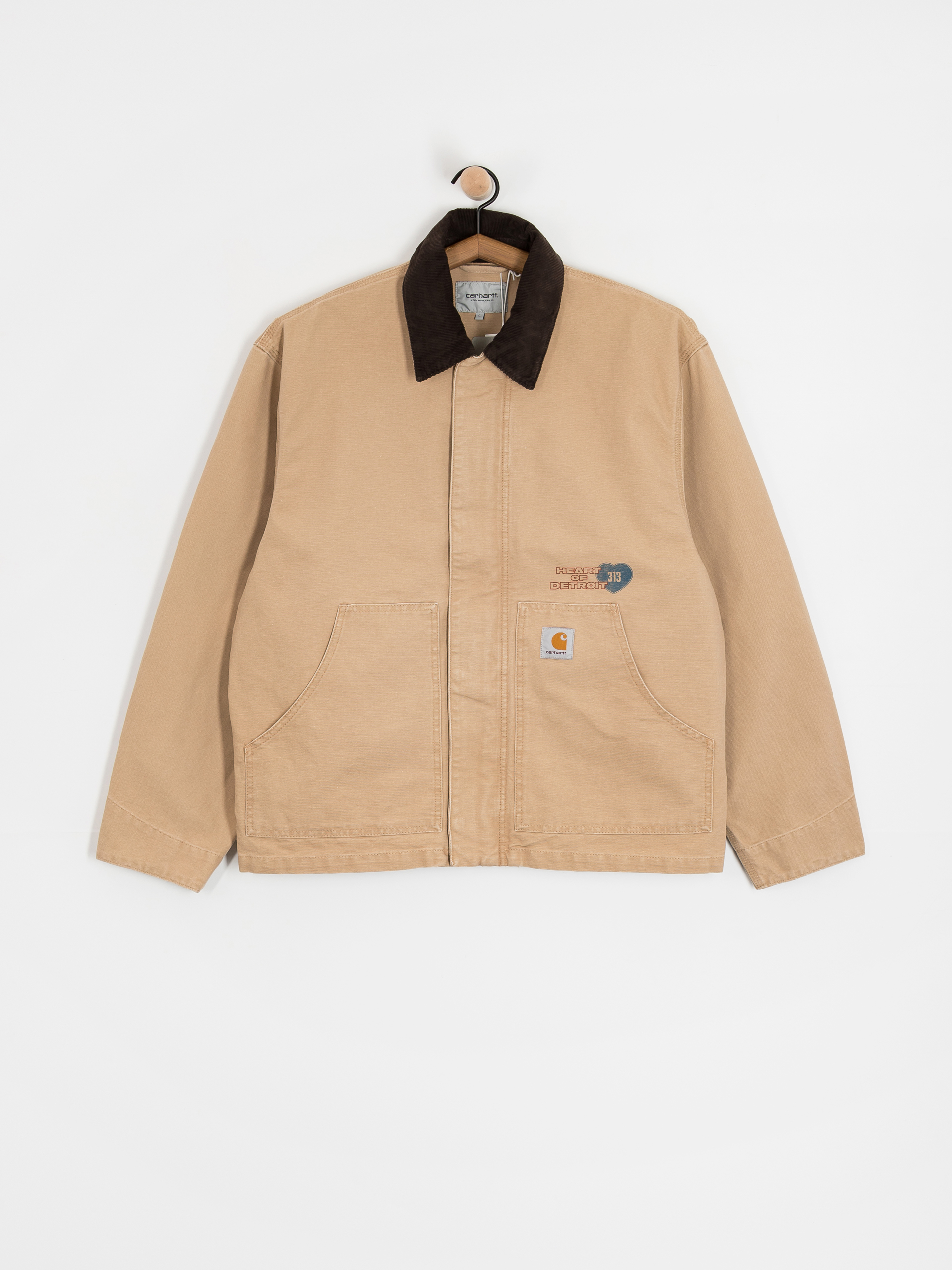 Carhartt WIP Jacke OG Arcan Graphic (dusty h brown/tobacco/heavy stone wash)