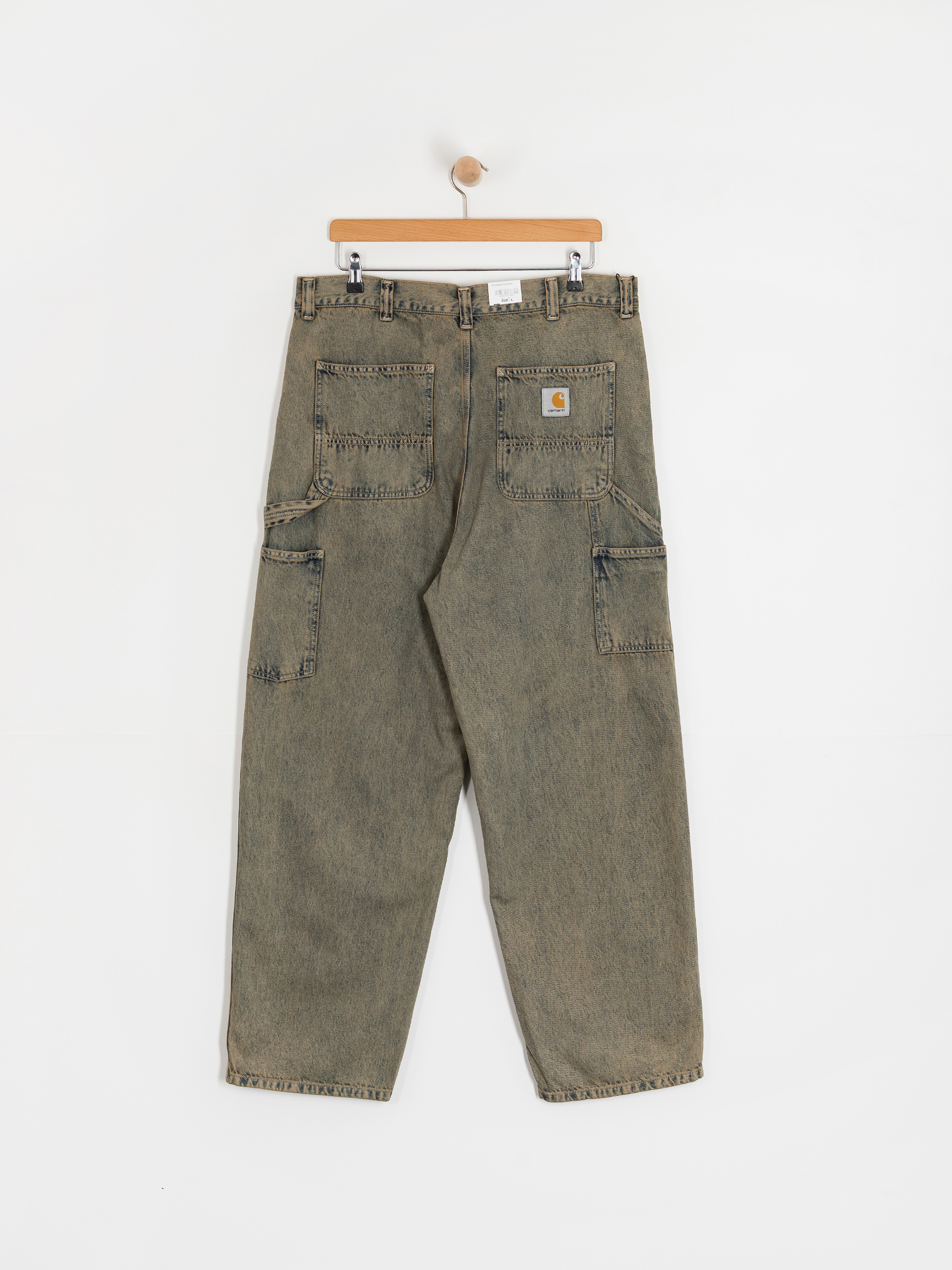 Carhartt WIP Pants OG Single Knee - green (blue/leather/garment dyed)