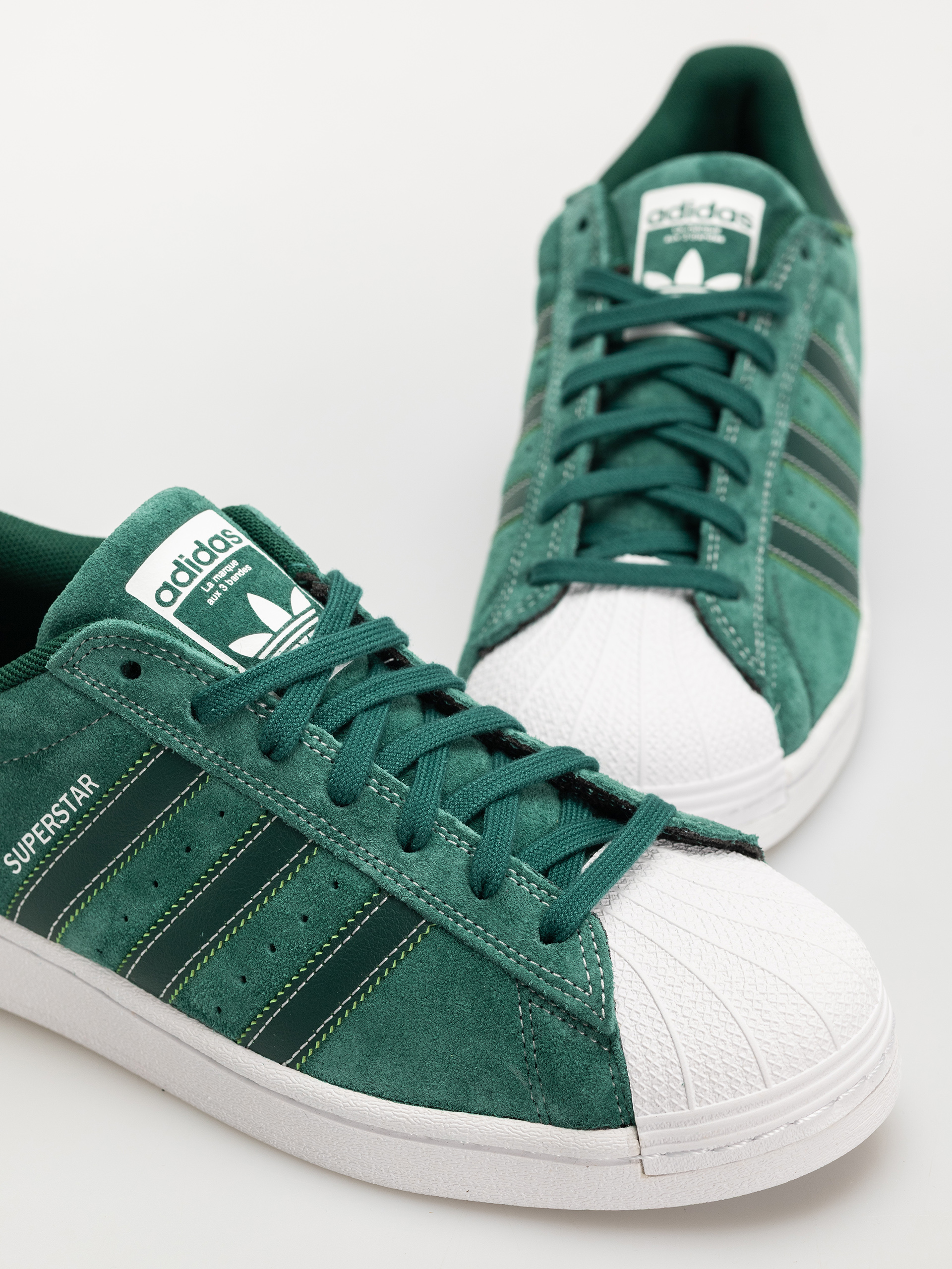 adidas Superstar Adv Shoes (cgreen/ftwwht/cgreen)