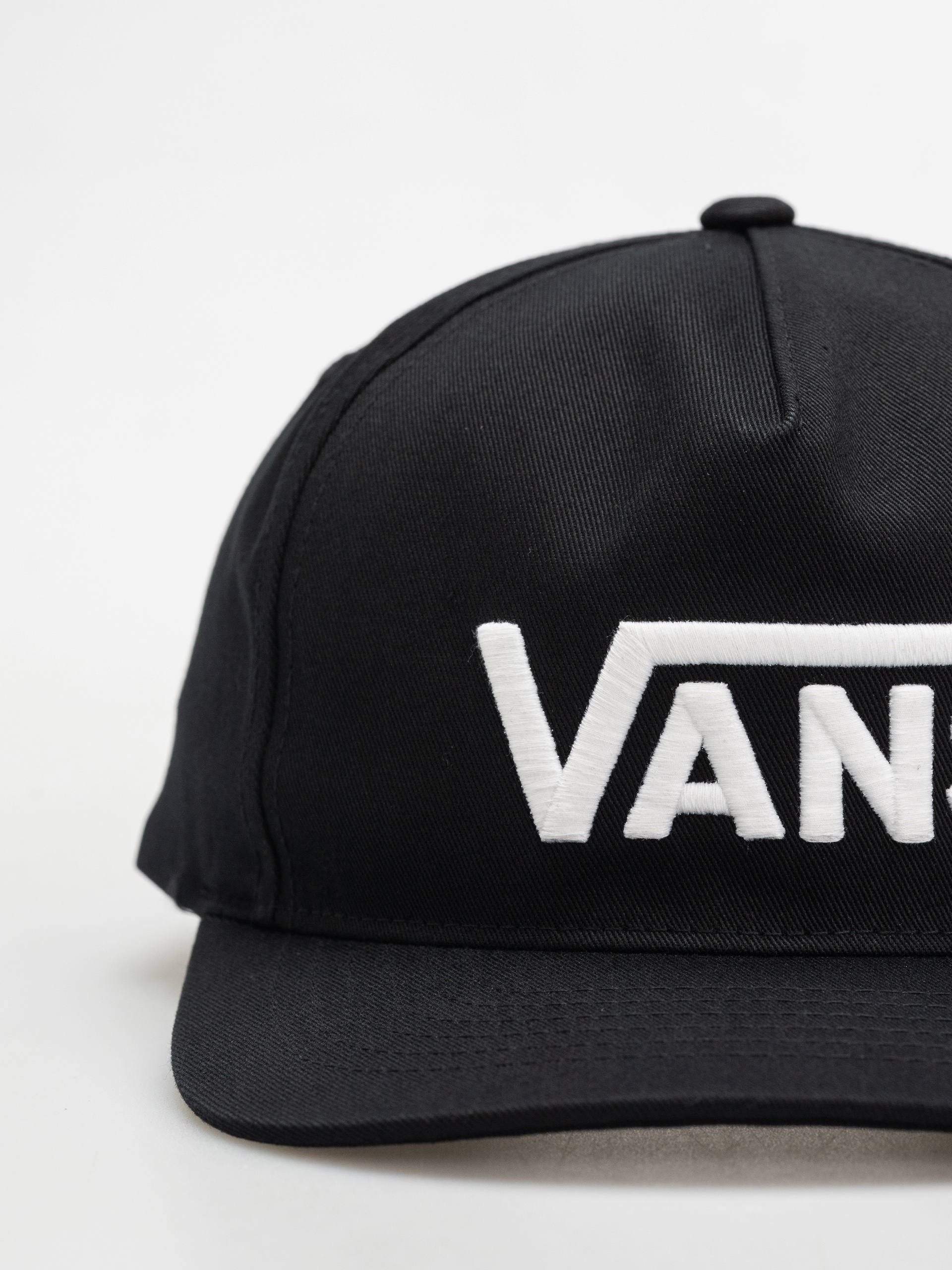 Vans Drop V Logo Snapback Cap (black)