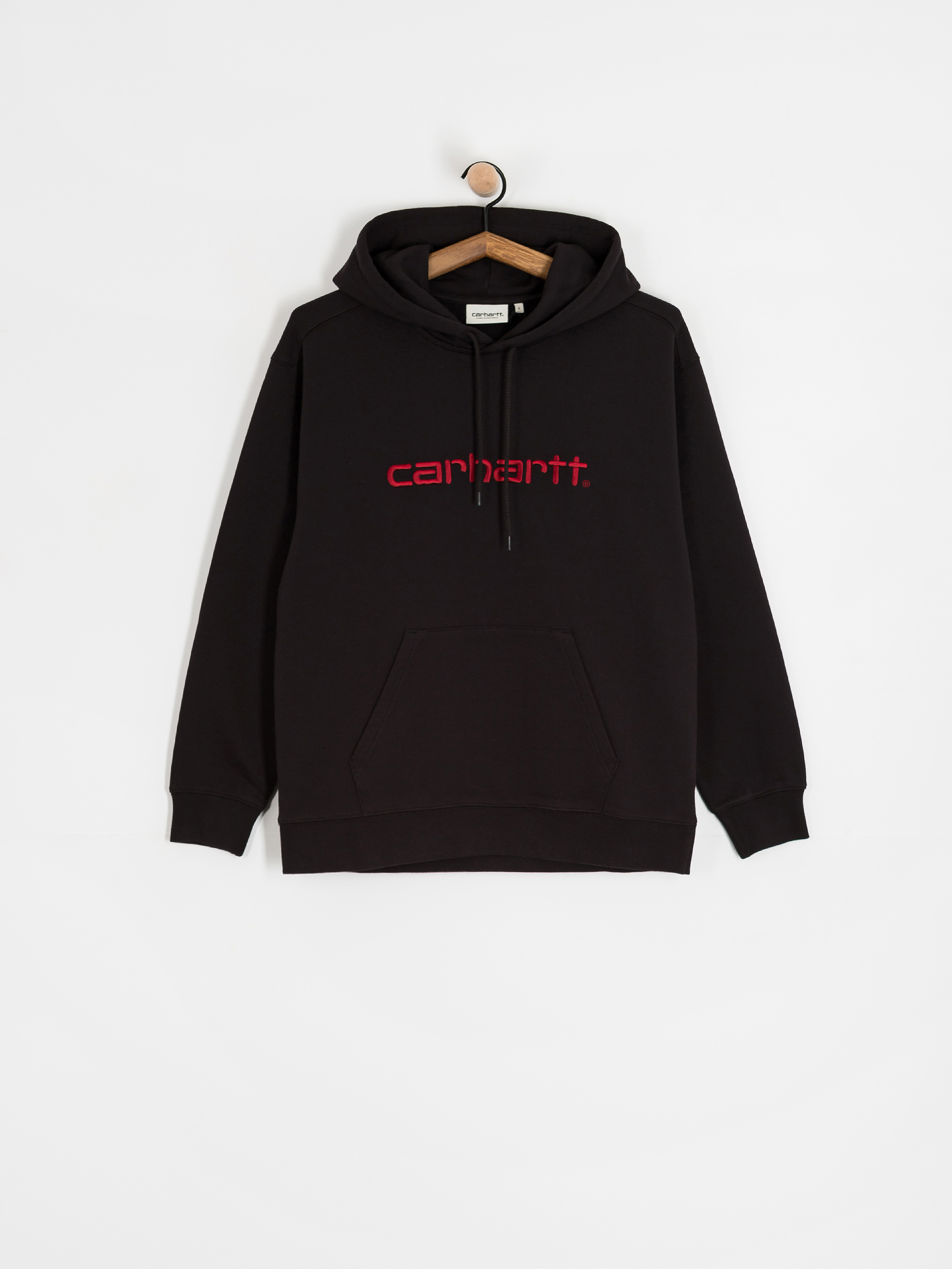 Carhartt WIP Carhartt HD Wmn Hoodie (black/scarlet)