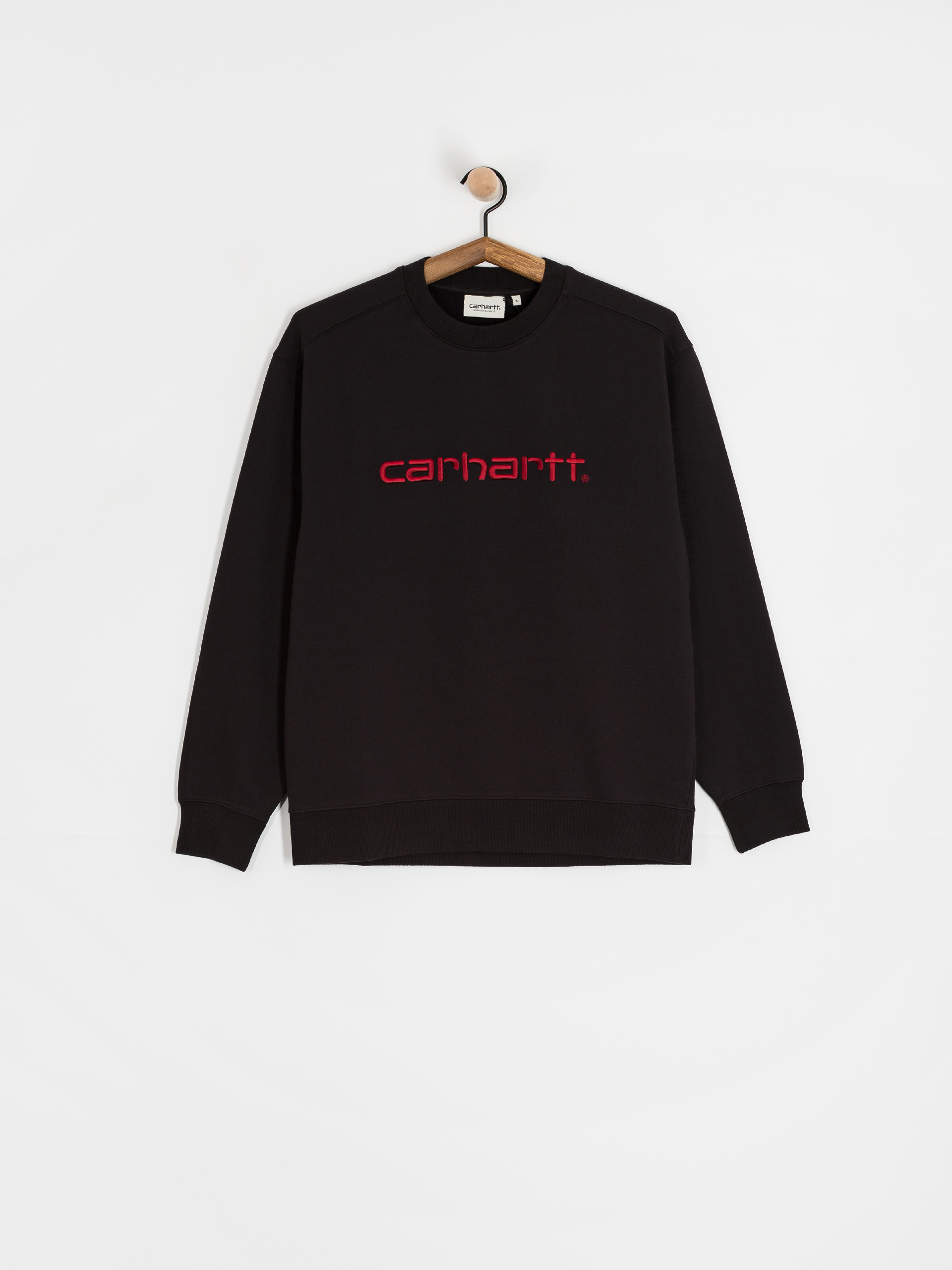 Carhartt WIP Carhartt Wmn Sweatshirt (black/scarlet)