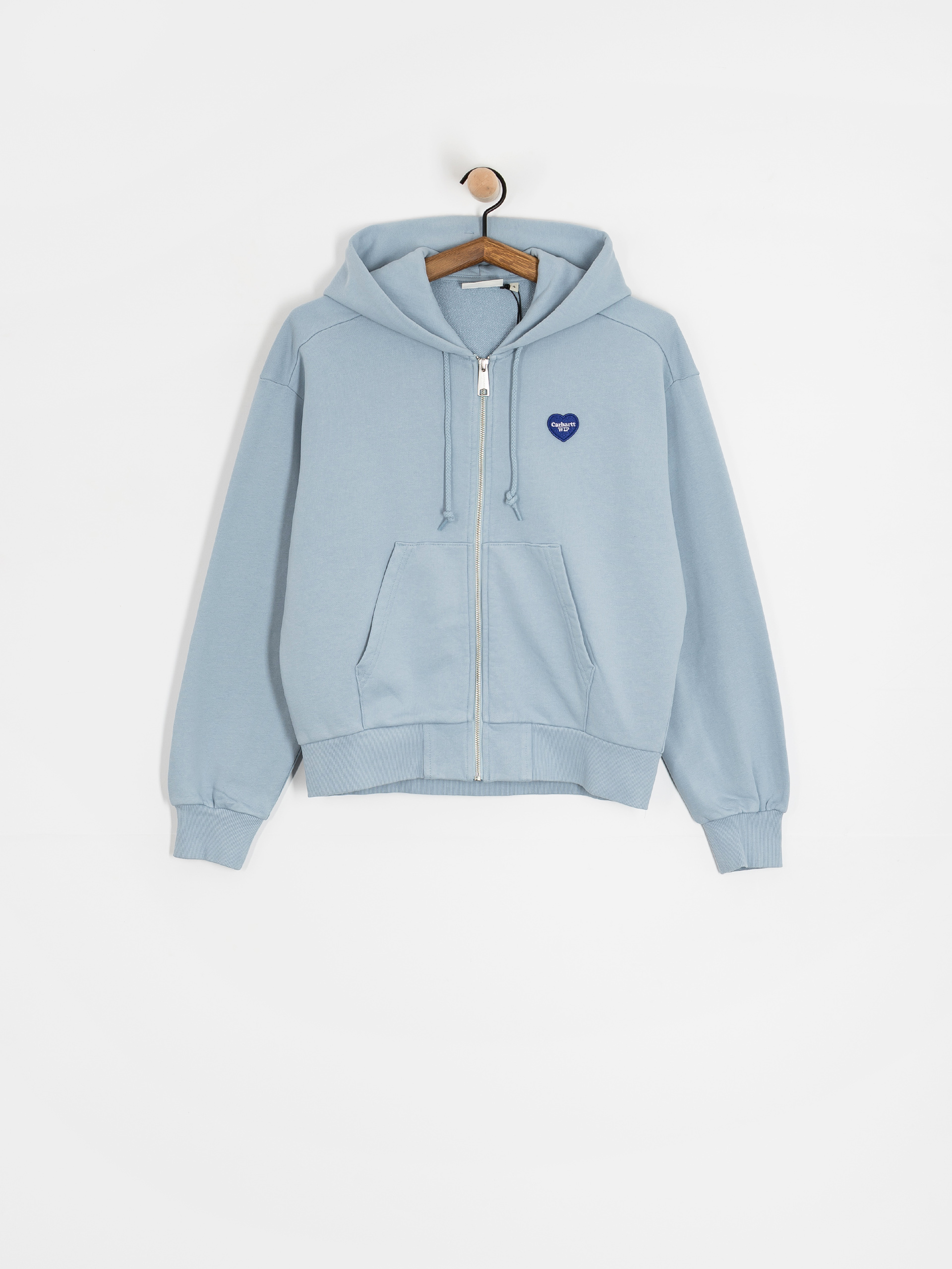 Carhartt WIP Heart II Hartt ZHD Wmn Hoodie - grey (ash heather)