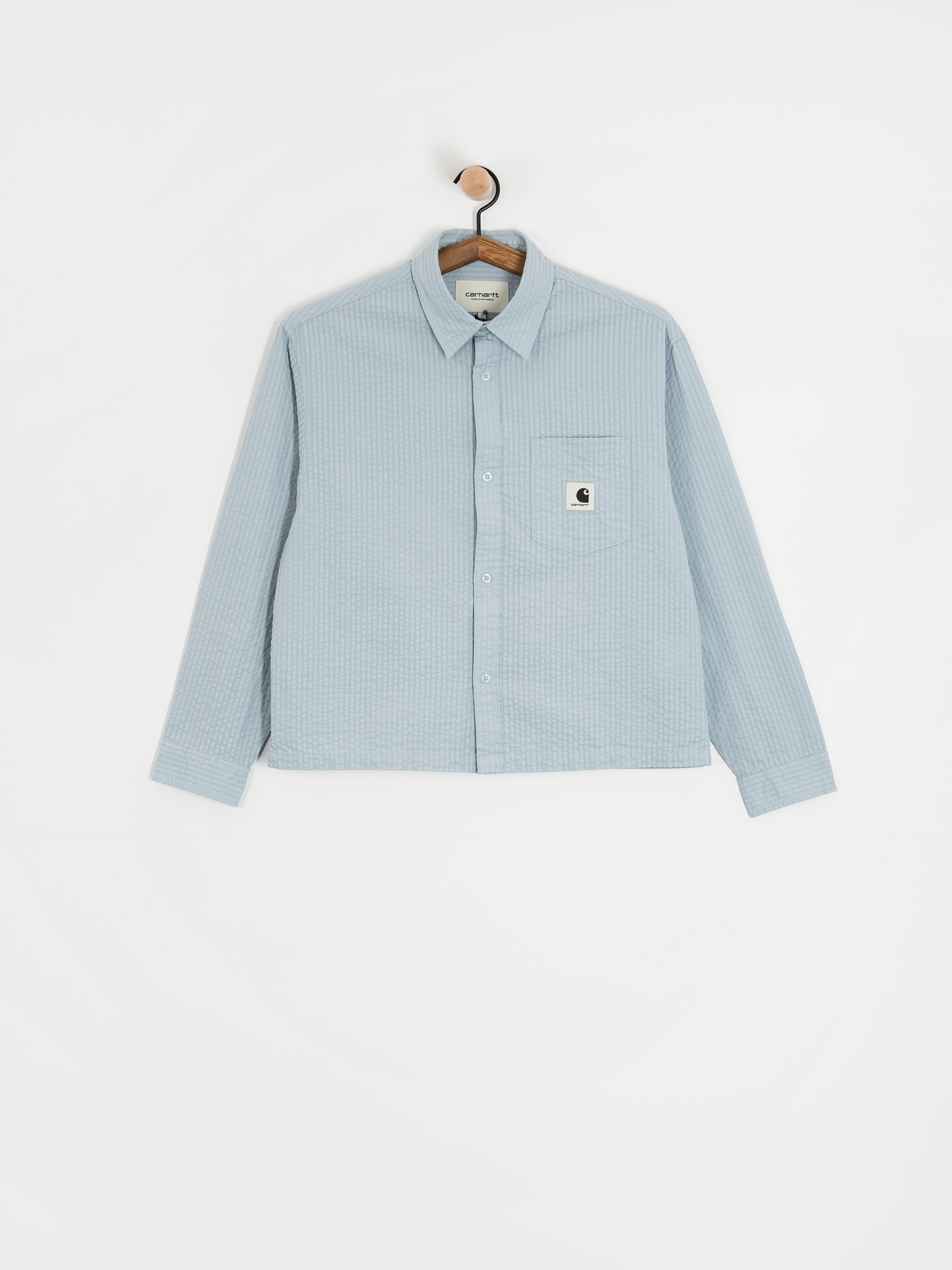 Carhartt WIP Toland Wmn Hemd (toland stripe/blue fog)