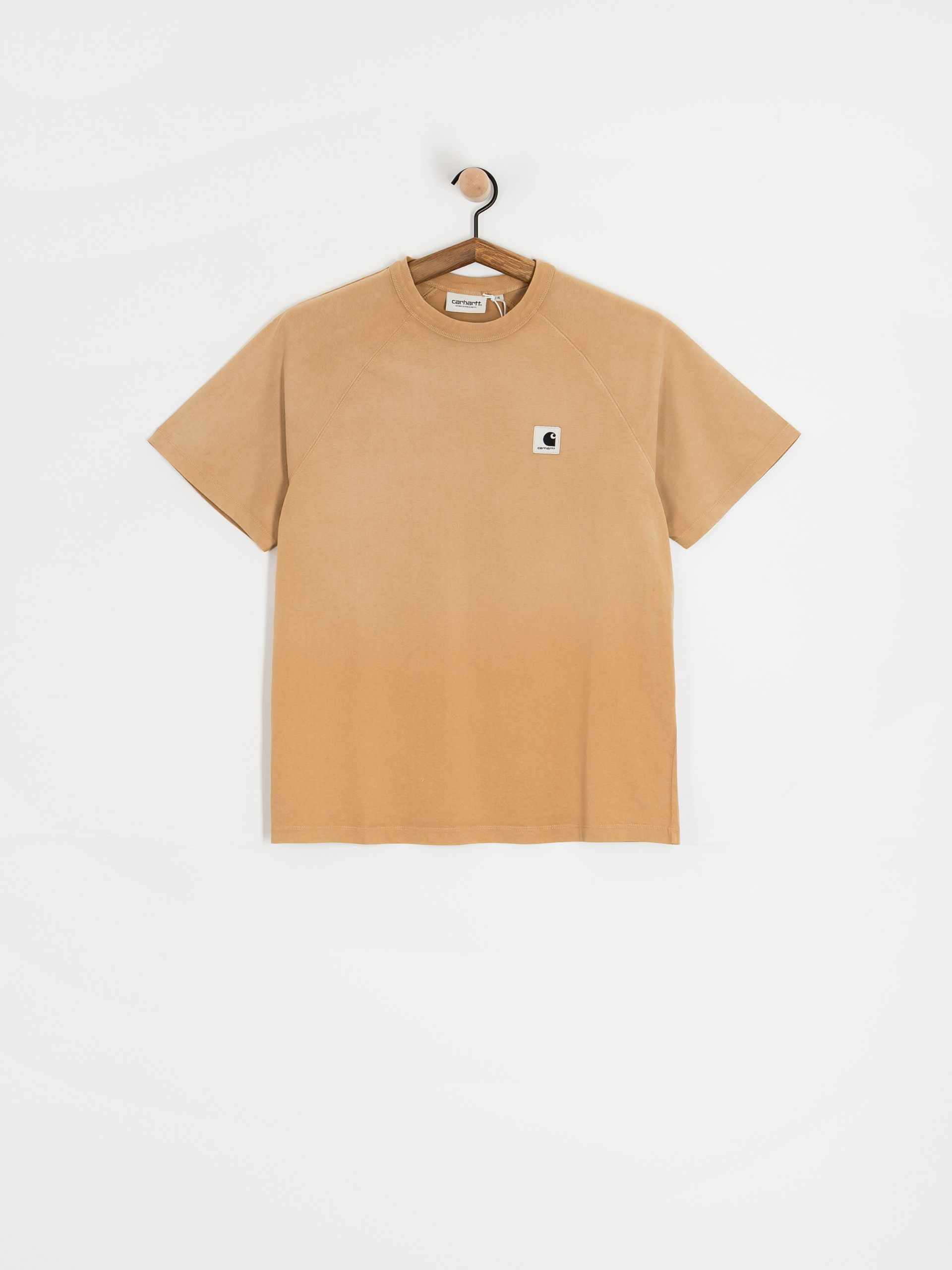 Carhartt WIP Hudson Wmn T-Shirt (dusty h brown/chalk wash)