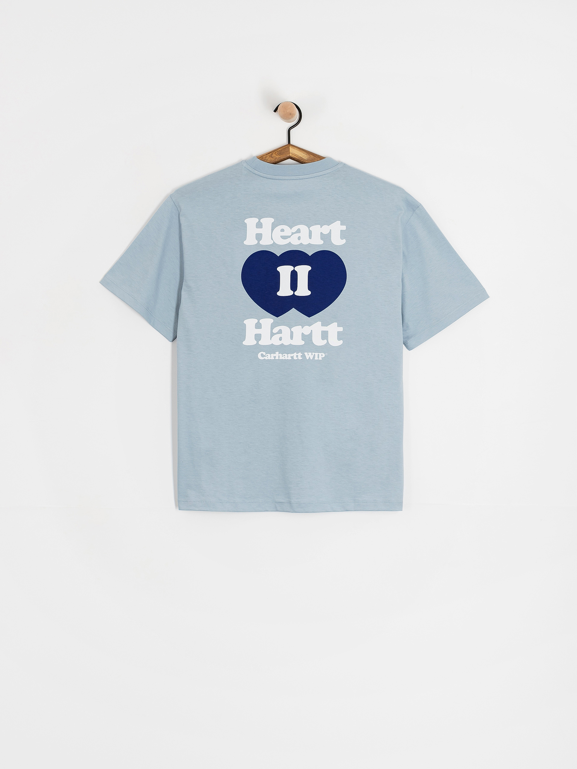Carhartt WIP Heart II Hartt Wmn T-Shirt (blue fog)