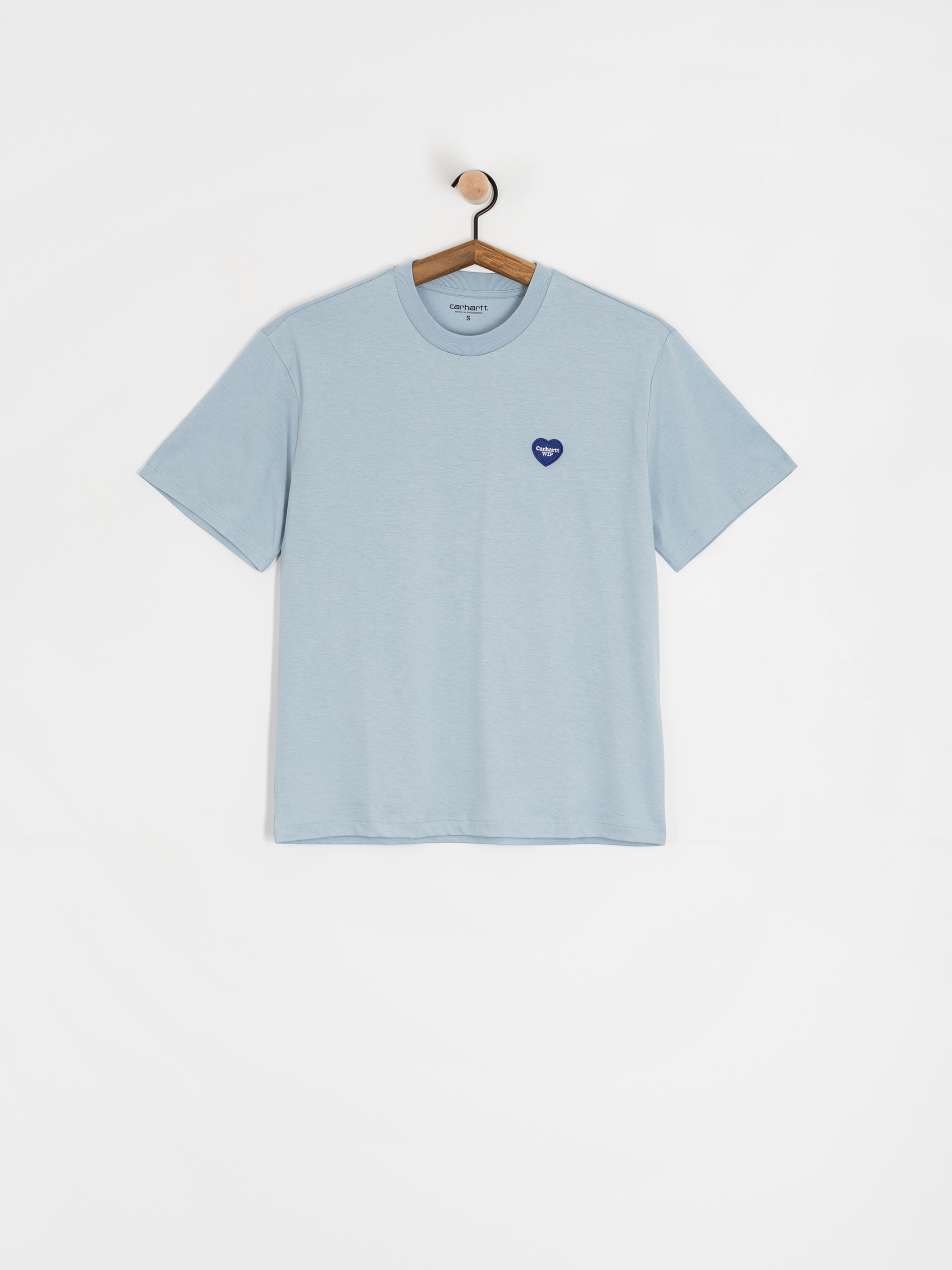 Carhartt WIP Heart II Hartt Wmn T-Shirt (blue fog)