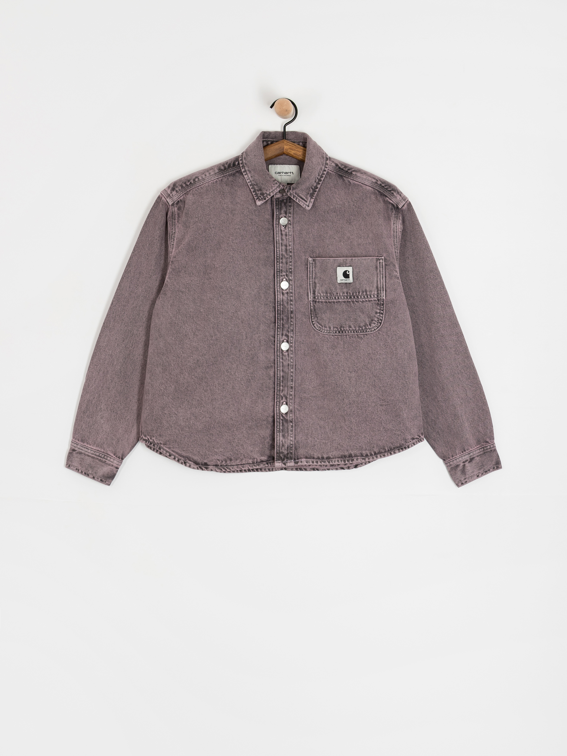 Carhartt WIP Georgia Wmn Jacket (black/hortensia/garment dyed)