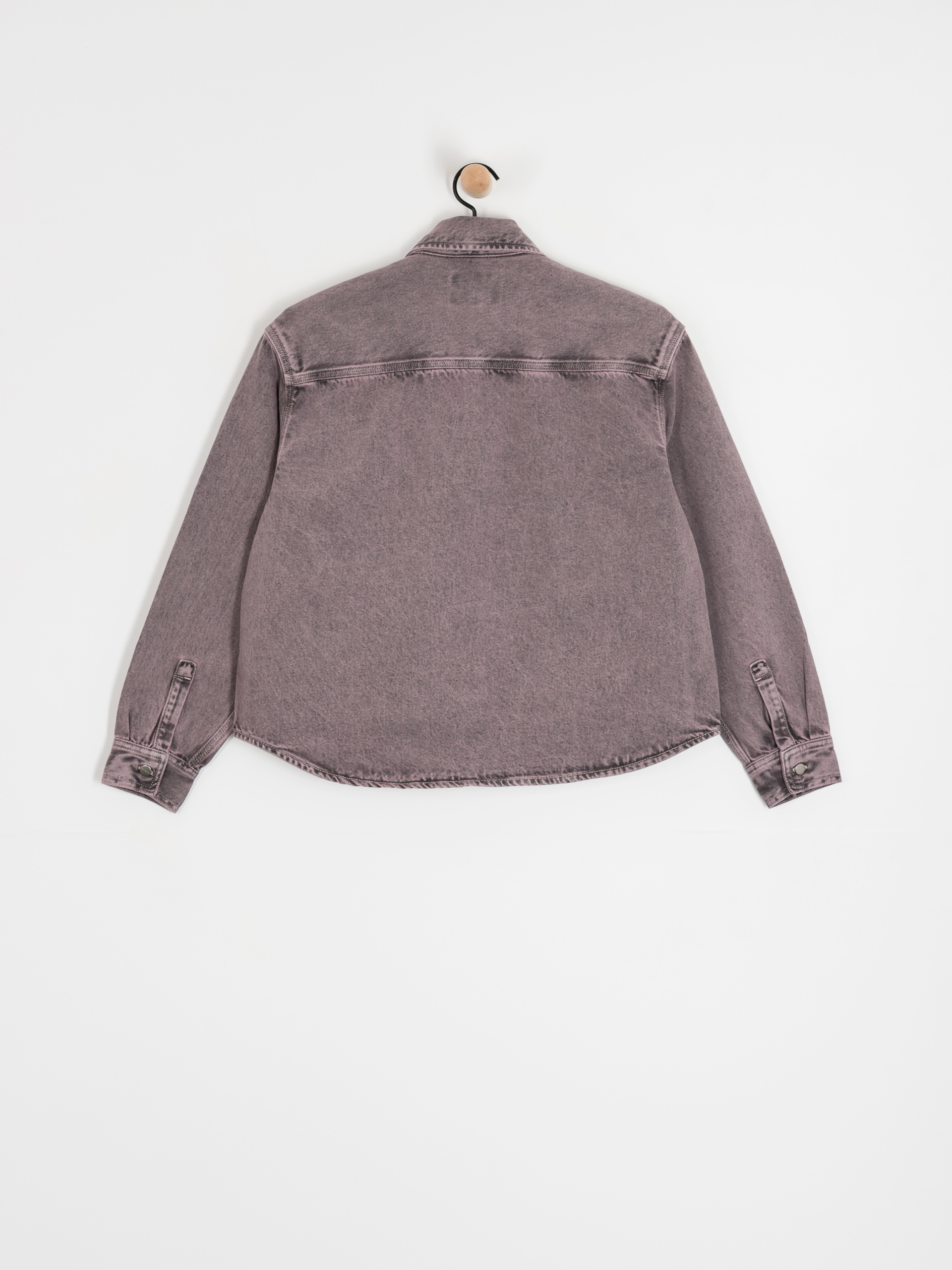 Carhartt WIP Georgia Wmn Jacke (black/hortensia/garment dyed)