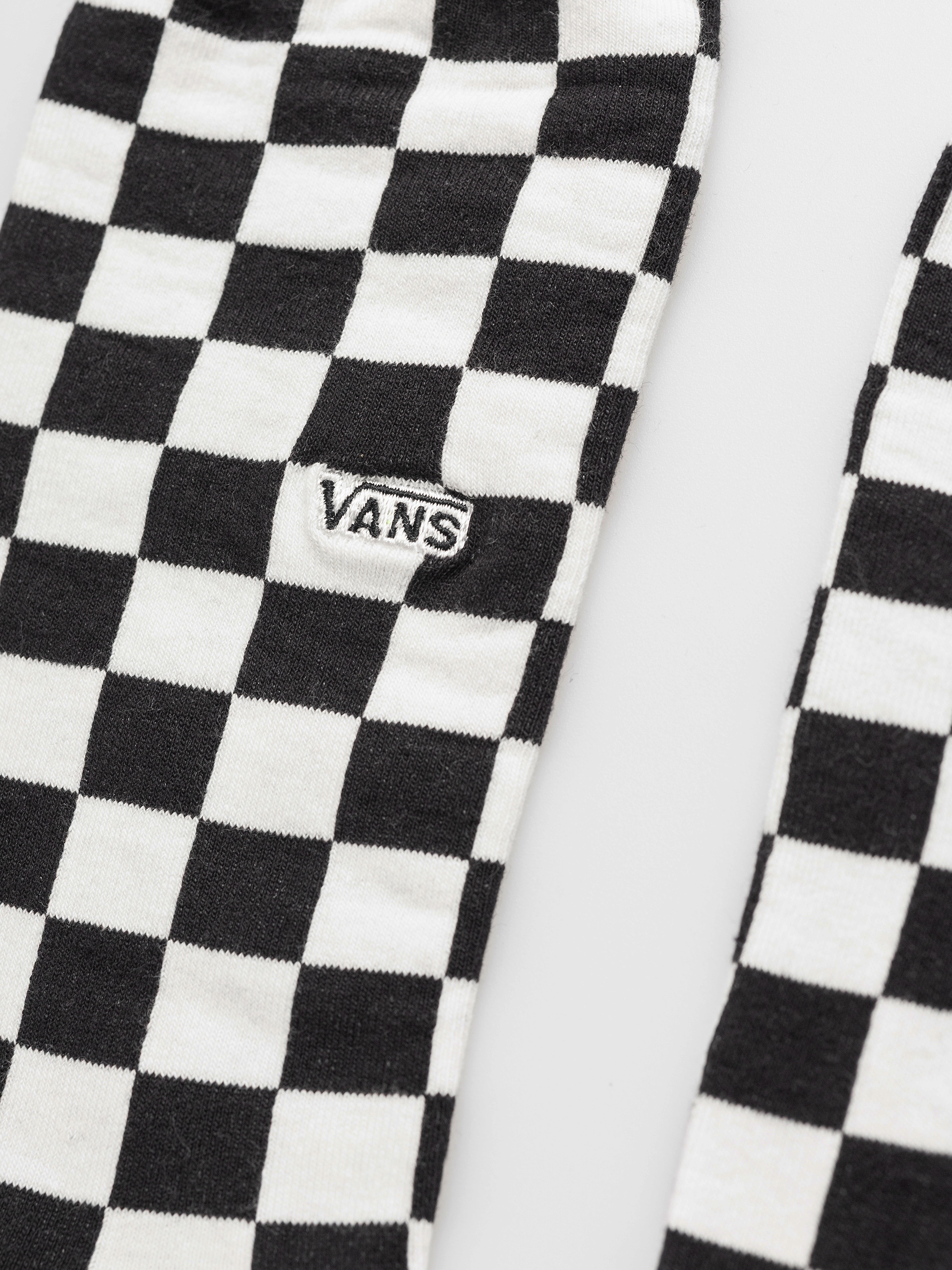 Vans Ticker Crew Socks (checkerboard black/white)